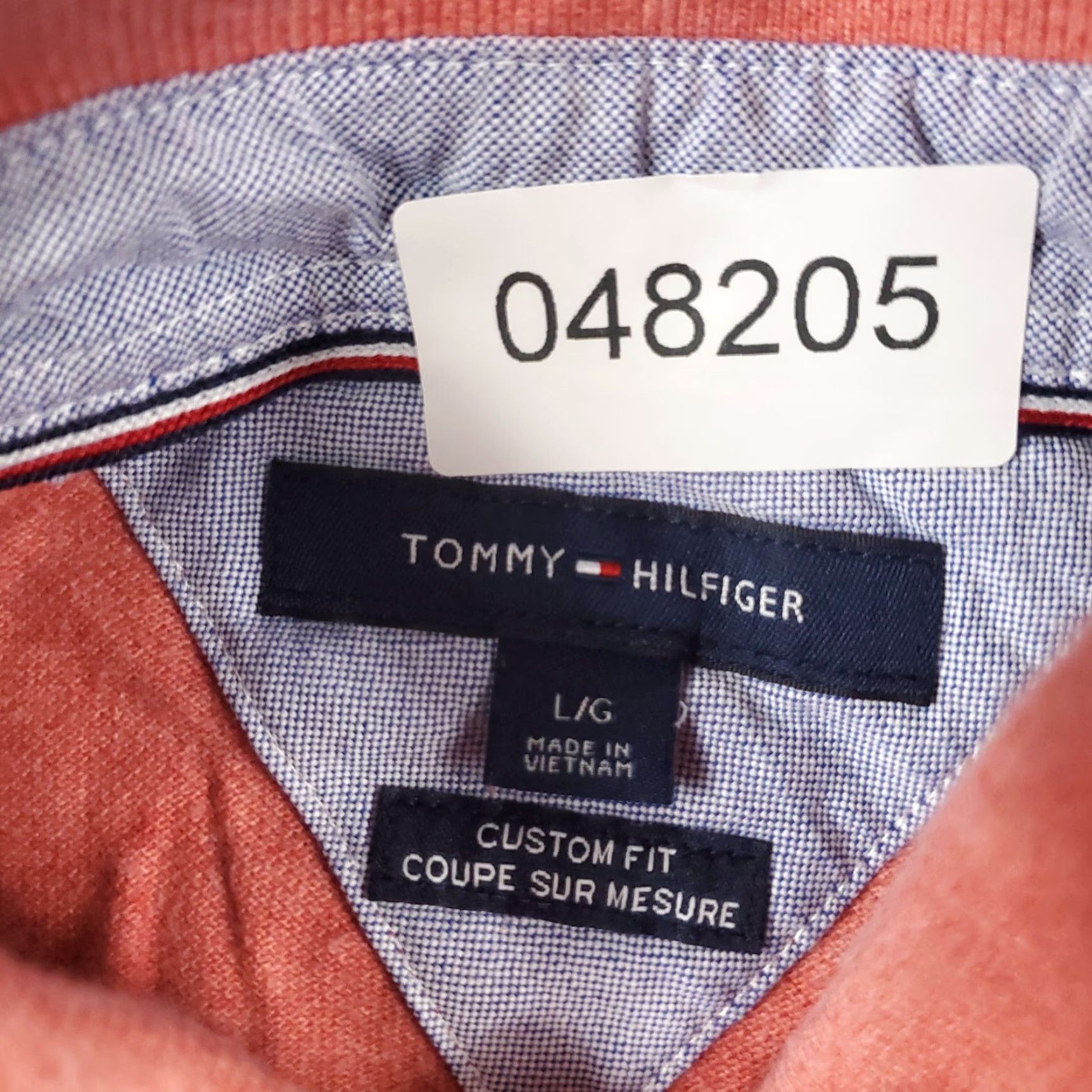 Tommy Hilfiger Tommy Hilfiger Polo Shirt Red Large Mens Casual Short Sleeve Classic Size US L / EU 52-54 / 3 - 6 Thumbnail