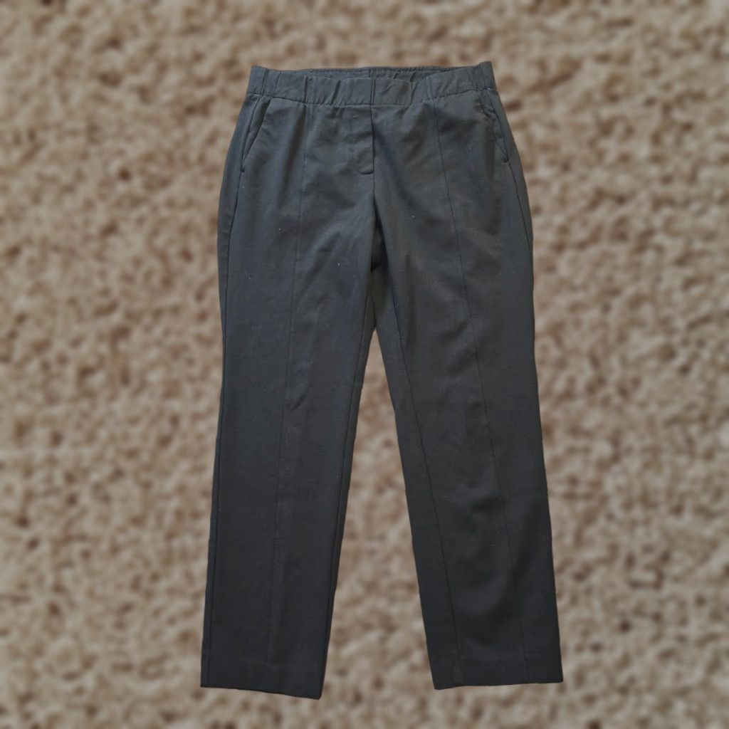J. Jill J. Jill Pants Womens Medium Black Ponte Slim Leg Stretchy Casual Capsule Shirt? Size 32" / US 10 / IT 46 - 1 Thumbnail