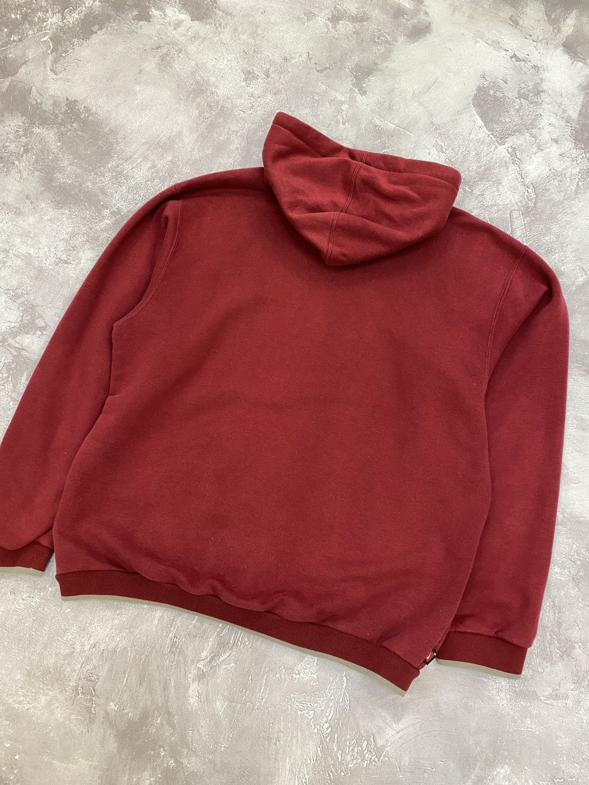 Nike 90s Vintage Nike Baggy Hoodie Oversize Swoosh Y2K Size US L / EU 52-54 / 3 - 8 Thumbnail