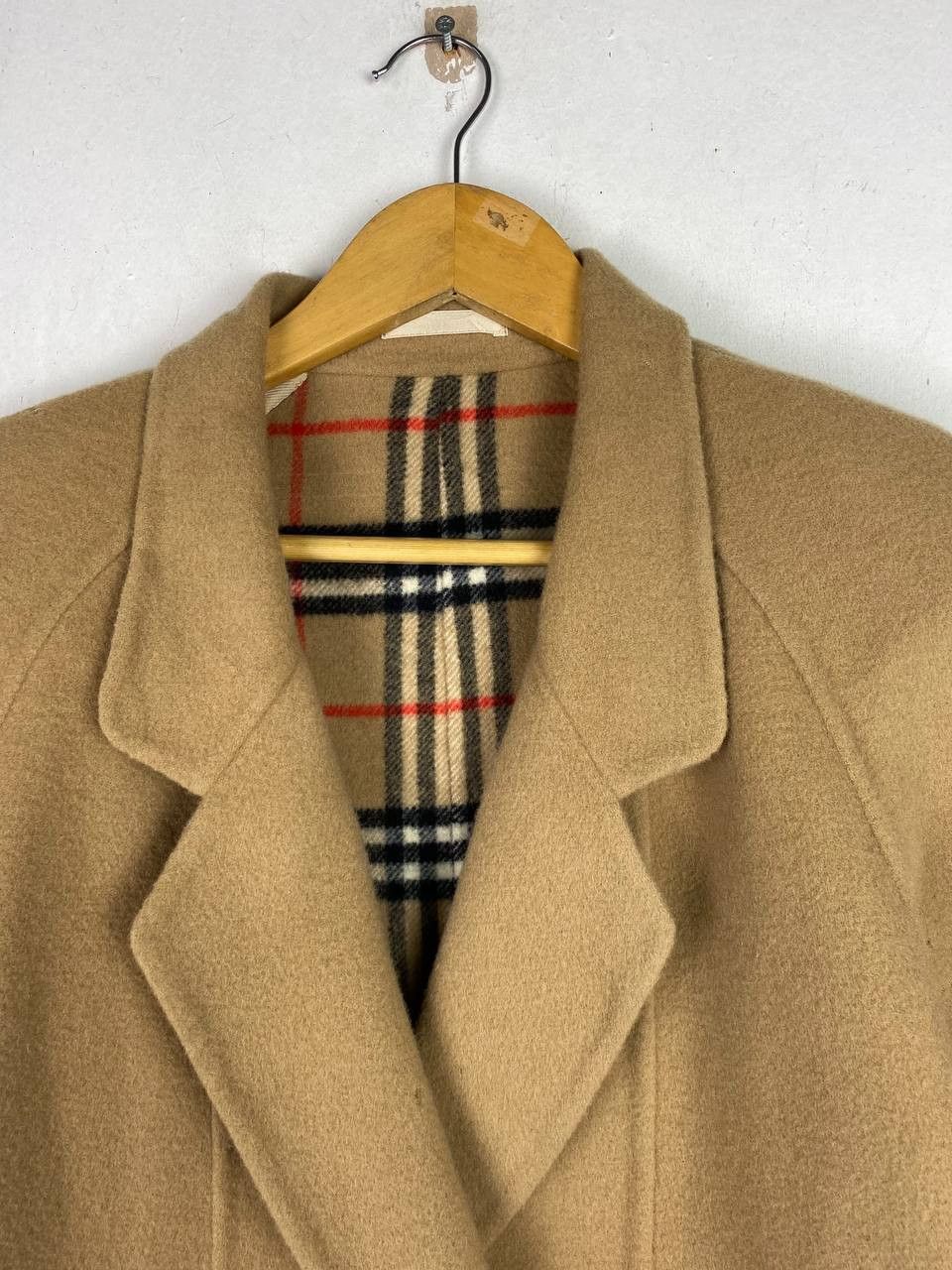 Burberry vintage burberrys wool jacket nova checked lining Size US XL / EU 56 / 4 - 2 Thumbnail