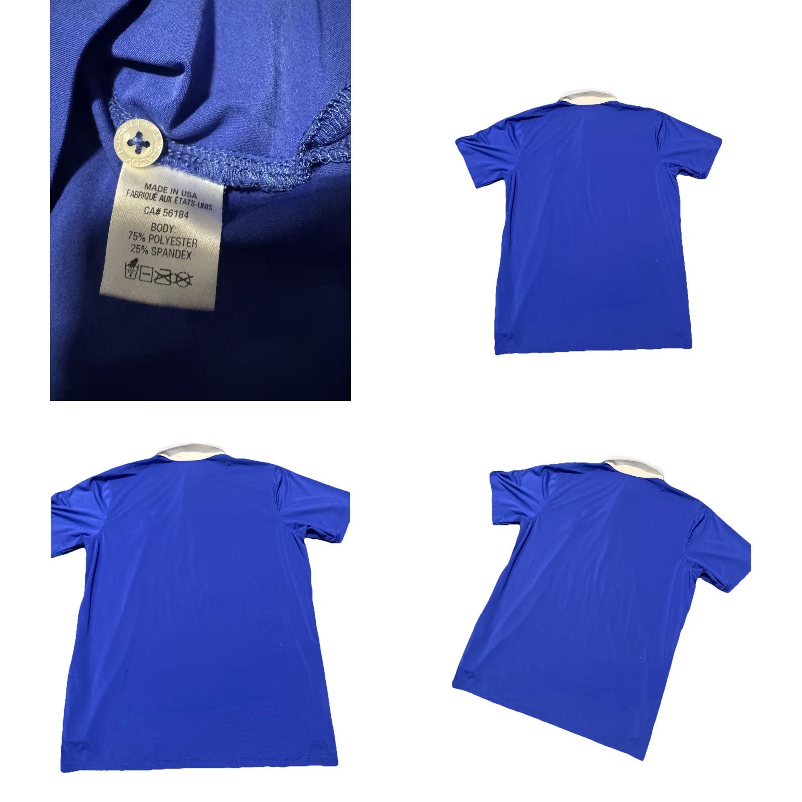 Vintage VINTAGE B Draddy Sports Polo Golf Henley Shirt Men’s Large Emblem Stitch Blue USA Polo Mens Large Blue USA Stitch Emblem Golf Shirt Size US M / EU 48-50 / 2 - 8 Thumbnail