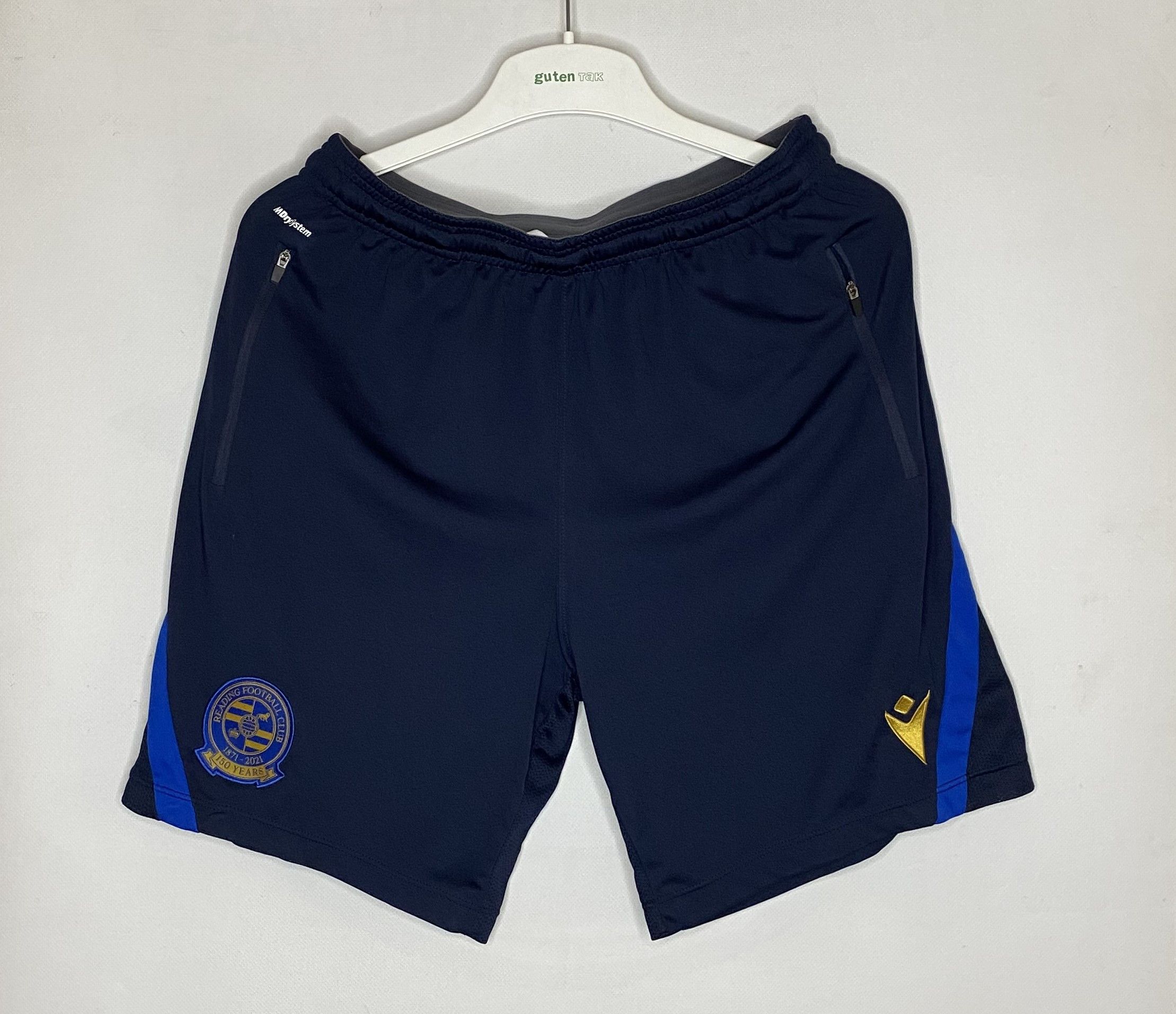 Macron READING 2021 2022 TRAINING FOOTBALL SOCCER SHORTS MACRON Size US 30 / EU 46 - 1 Thumbnail