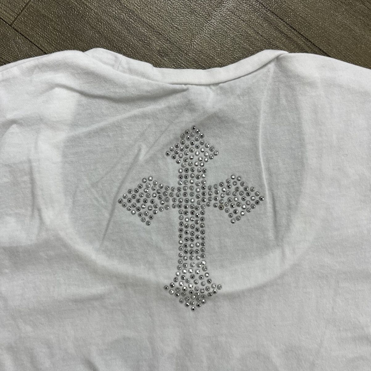 Hysteric Glamour 2000s D.I.A Skulls Cross Grunge Gothic Ifsix Lgb Style Tee Size S / US 4 / IT 40 - 12 Thumbnail