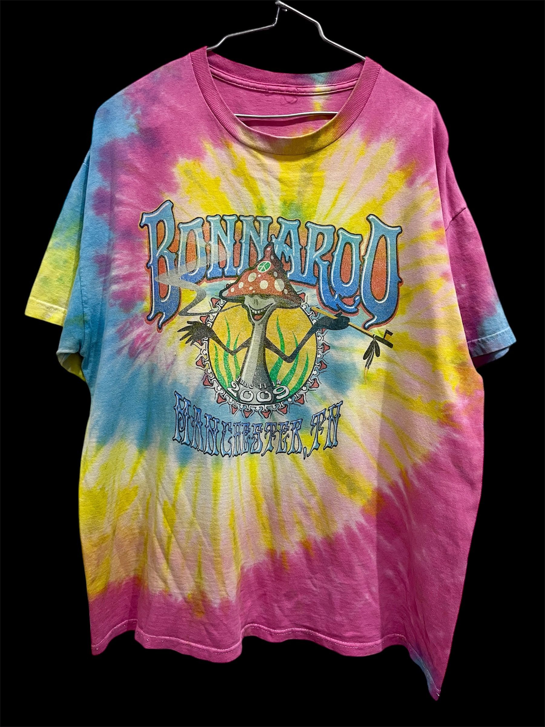 Vintage Y2K 2009 Bonnaroo Music Festival Promo Tee XL Primus
