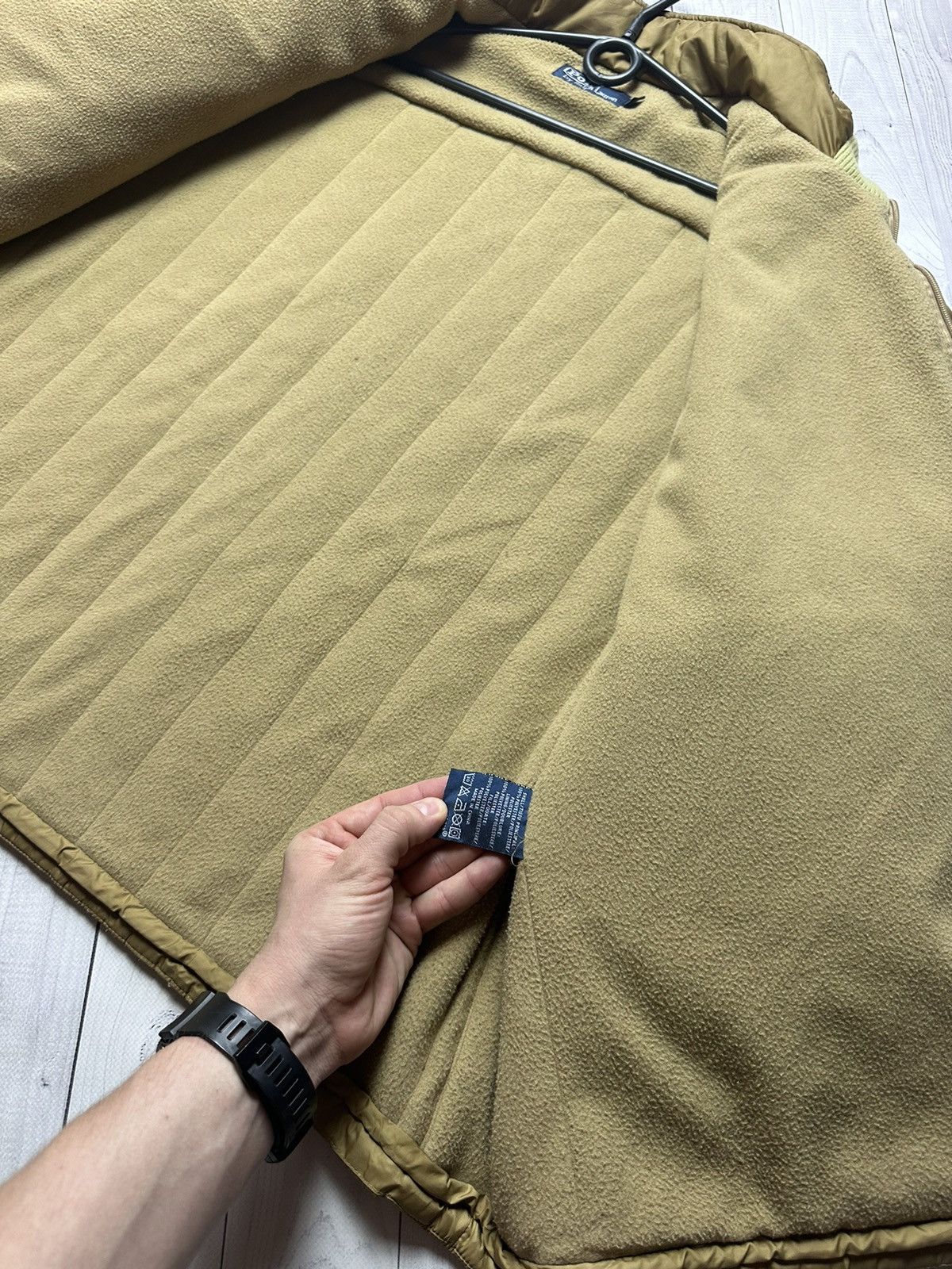 Vintage Vintage polo Ralph Lauren jacket size XL gold rare fleece Size US XL / EU 56 / 4 - 9 Thumbnail