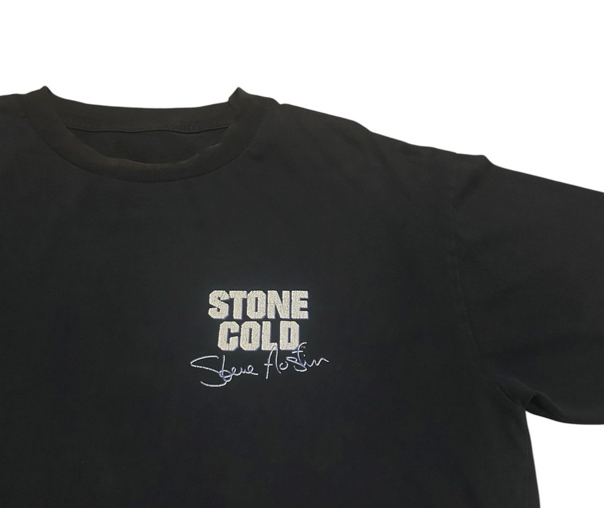 WWF Vintage Stone Cold Farenheit 3:16 Tshirt Size US XL / EU 56 / 4 - 4 Thumbnail