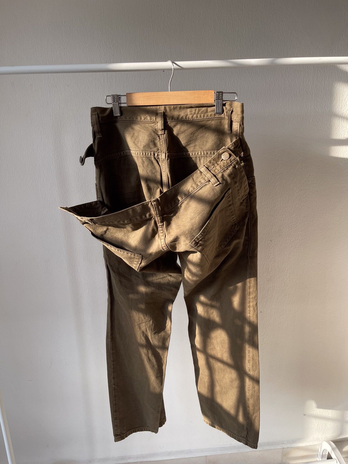 Final Home 2000s Final Home Double Waist Denim Pants Size US 29 - 1 Thumbnail