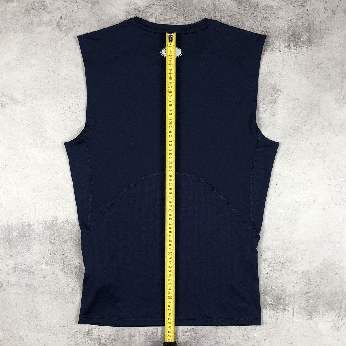 Under Armour Under Armour HeatGear Compression Sleeveless Shirt Navy Blue Size US XL / EU 56 / 4 - 14 Thumbnail