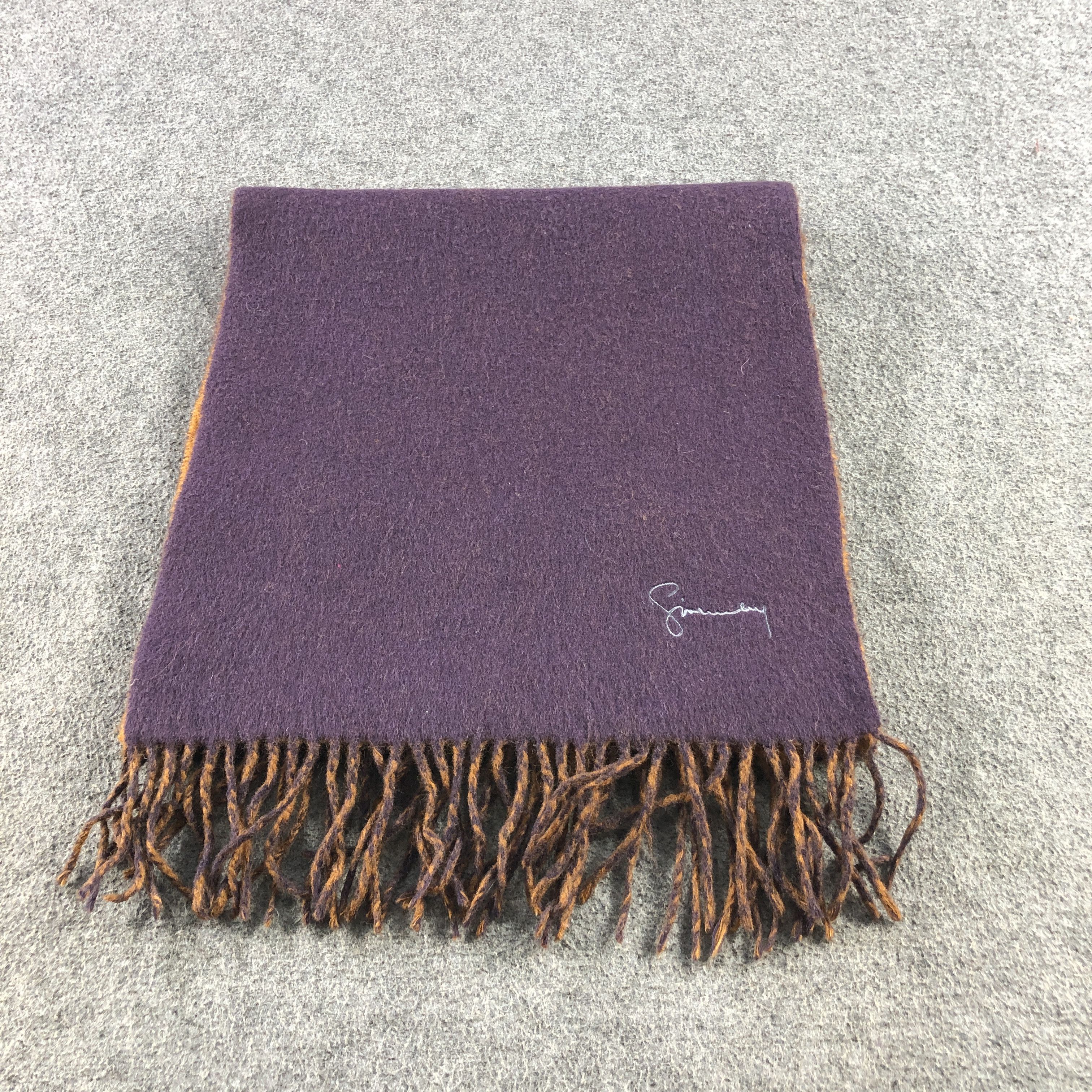 Japanese Brand Givenchy Wool Scarf Muffler V2860 Size ONE SIZE - 2 Thumbnail