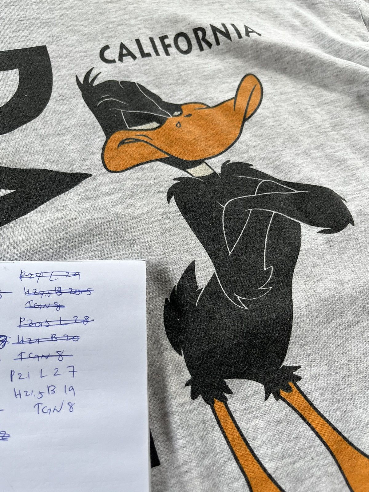 Velva Sheen × Vintage 🔥RARE🔥Vintage Daffy California Big Logo 90s USA tee Size US L / EU 52-54 / 3 - 8 Thumbnail