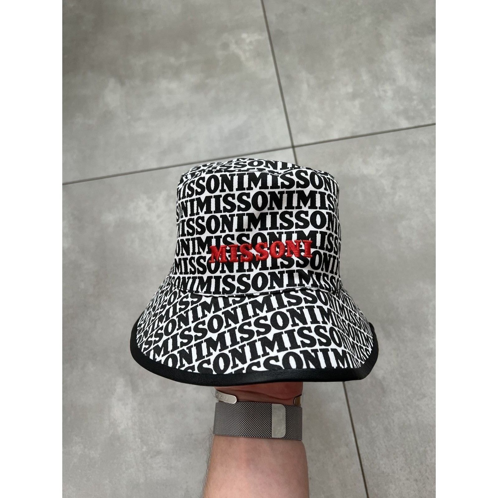 Missoni Missoni monogram logo hat bucket Size ONE SIZE - 1 Thumbnail
