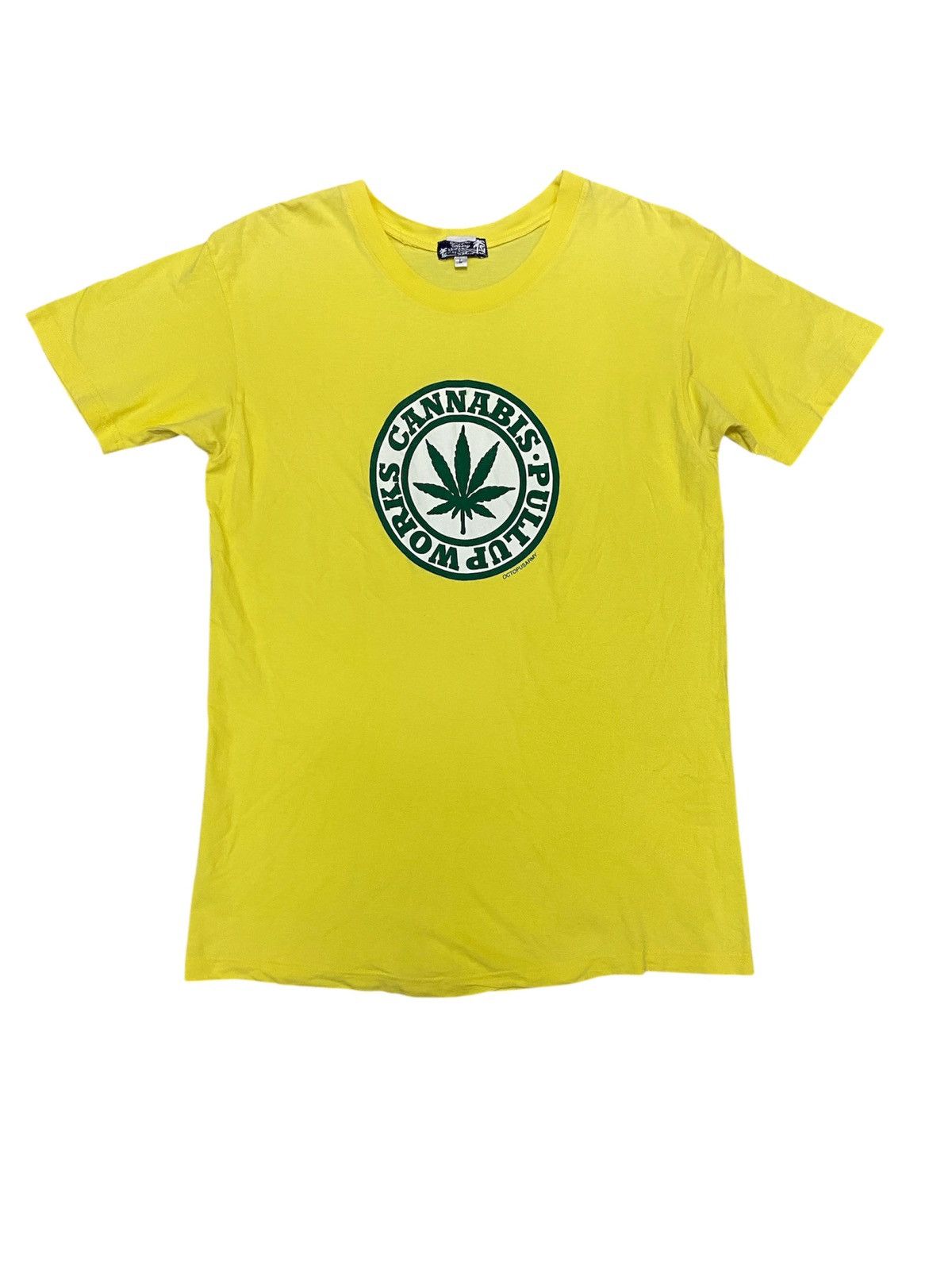 Swagger 1990s Octopus Army Japan Cannabis Pullup work tee Size US M / EU 48-50 / 2 - 1 Thumbnail