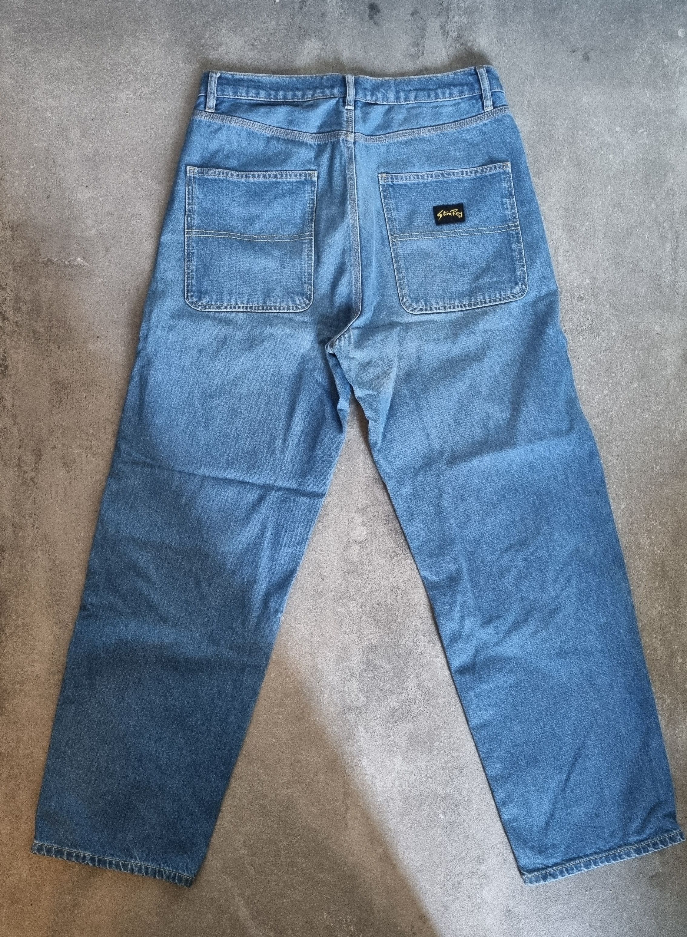Stan Ray VINTAGE Stan Ray Straight Leg Jeans 33W 32L Size US 33 - 2 Thumbnail
