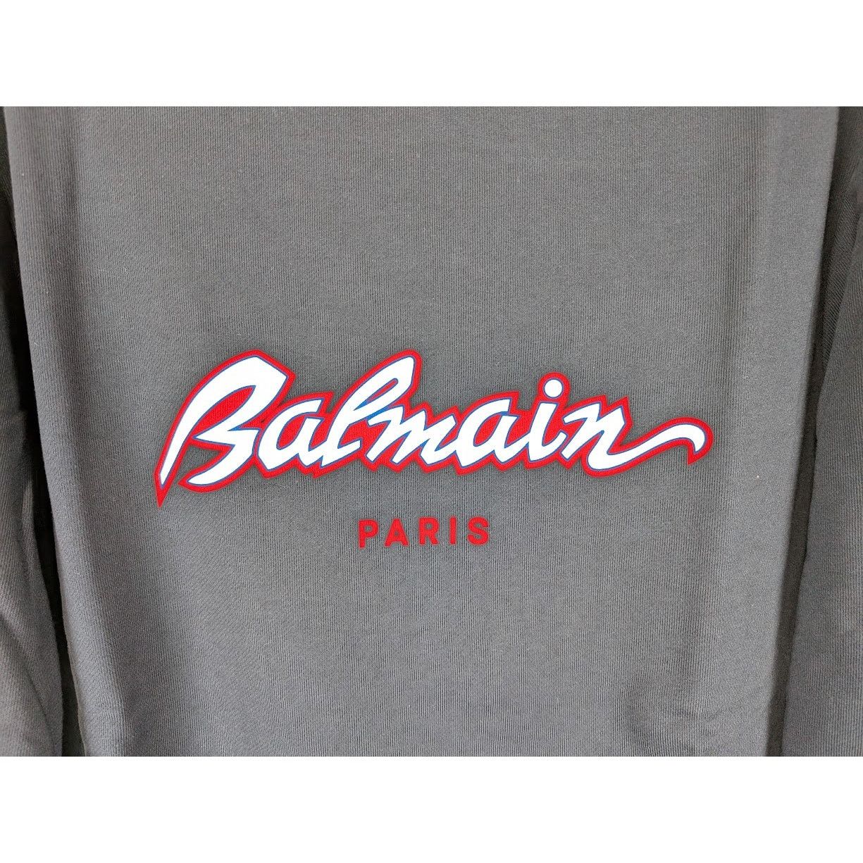 Balmain o1rshd1 Script Logo Crewneck in Black Size US M / EU 48-50 / 2 - 4 Thumbnail