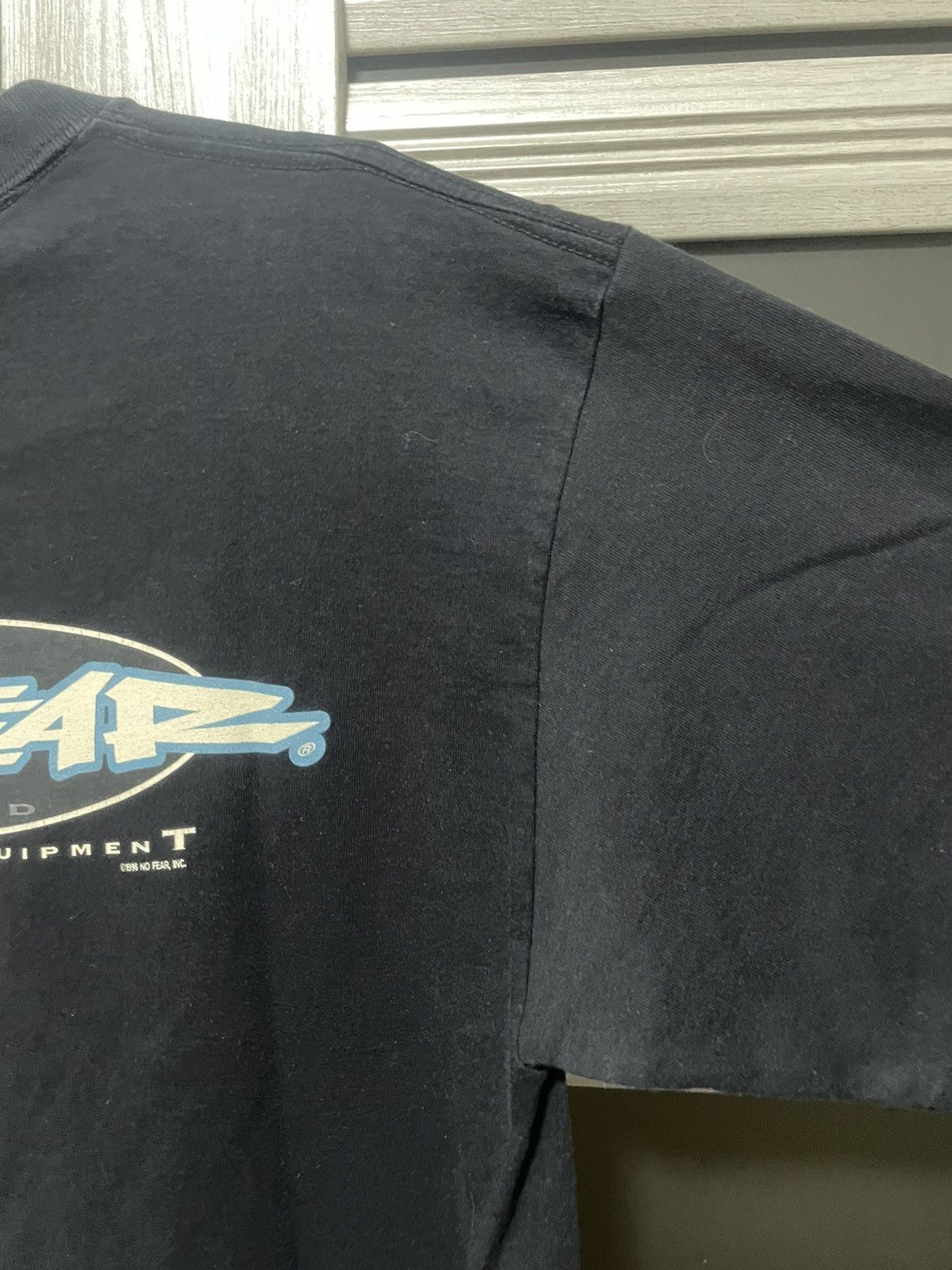 No Fear × Vintage Vintage 1996 No Fear Performance Equipment Tee Logo T-Shirt Size US L / EU 52-54 / 3 - 3 Thumbnail