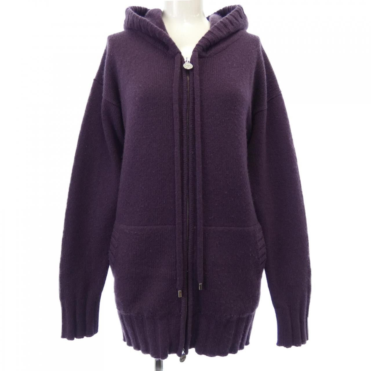 Chanel Chanel Chanel P44592K04637 12A Cashmere Hoodie Others Sweatshirts & Hoodies P44592K04637 12A DUTY FREE for USA Size ONE SIZE - 1 Thumbnail