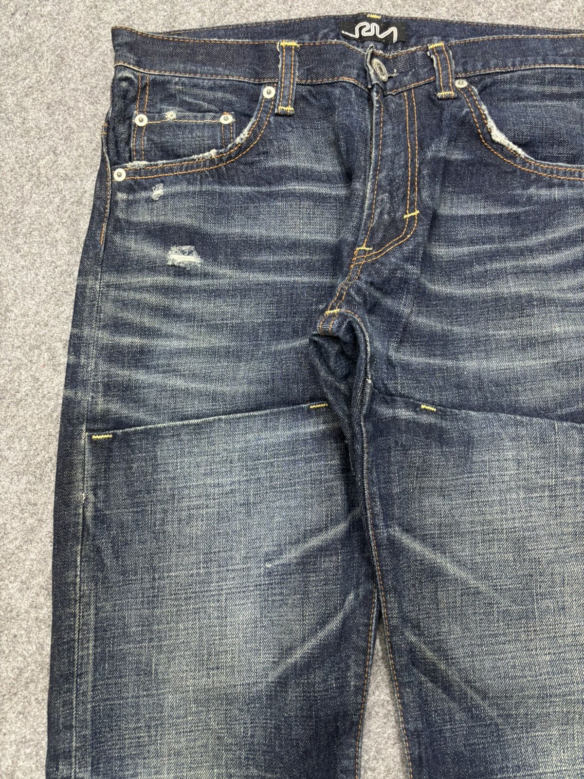 Japanese Brand RNA INC Multipockets Distressed Denim Size US 31 - 4 Thumbnail