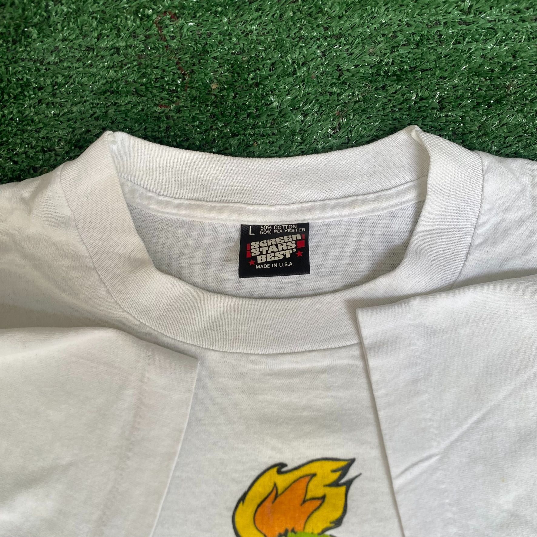Vintage Vintage 90s Pan Am Games Shirt Indianapolis Single Stitch Te Size US L / EU 52-54 / 3 - 4 Thumbnail