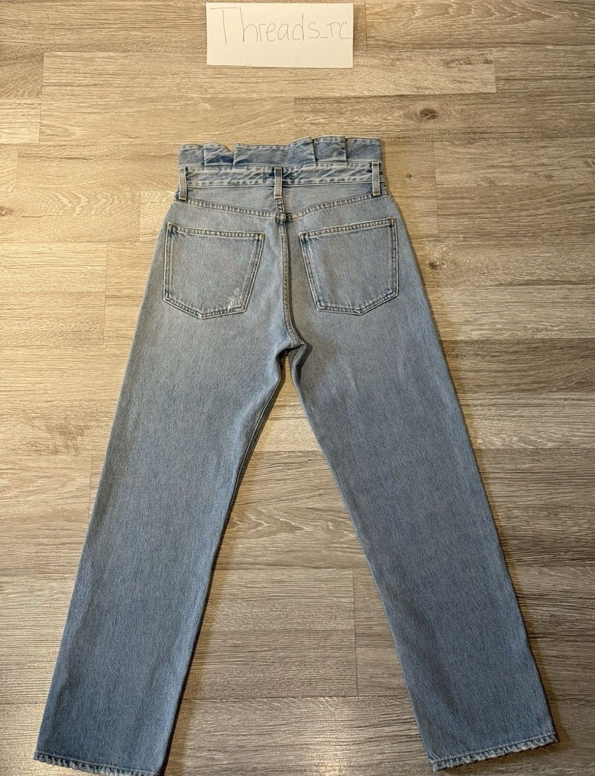Agolde Agolde Lettuce Waistband Jeans Size 25" / US 0 / IT 36 - 6 Thumbnail