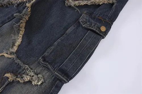 Japanese Brand Kahara x Misao Sticking Pentagram straight star jeans Size US 32 / EU 48 - 5 Thumbnail