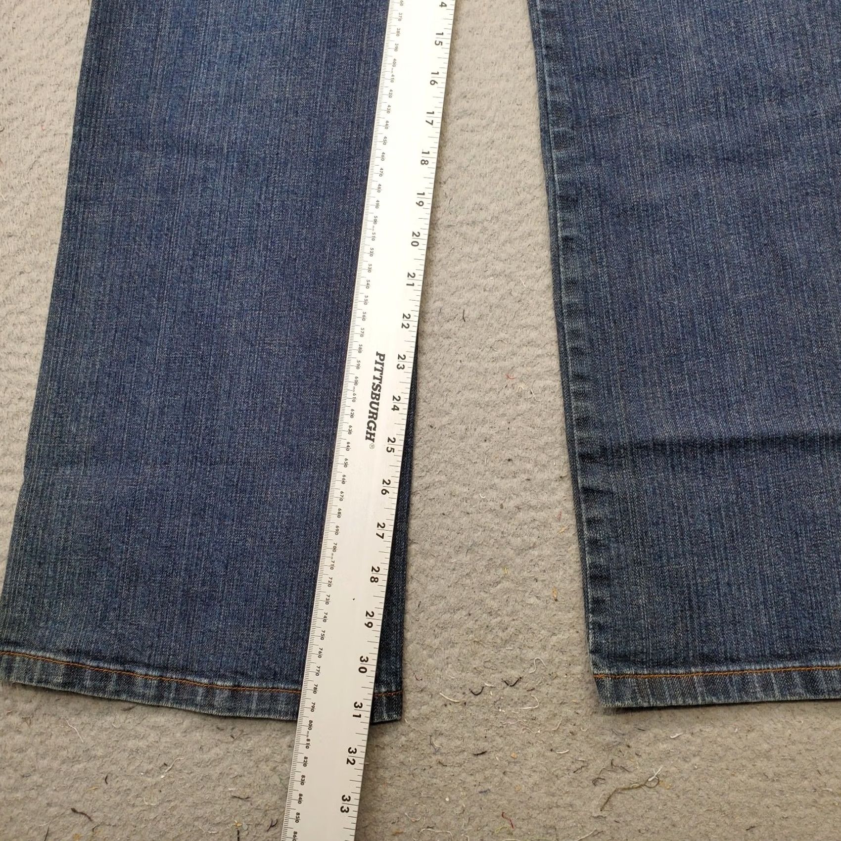 Vintage The Limited Jeans Women Bootcut 12 Blue Denim Stretch Comfort High Waist Size 34" / US 12 / IT 48 - 4 Thumbnail