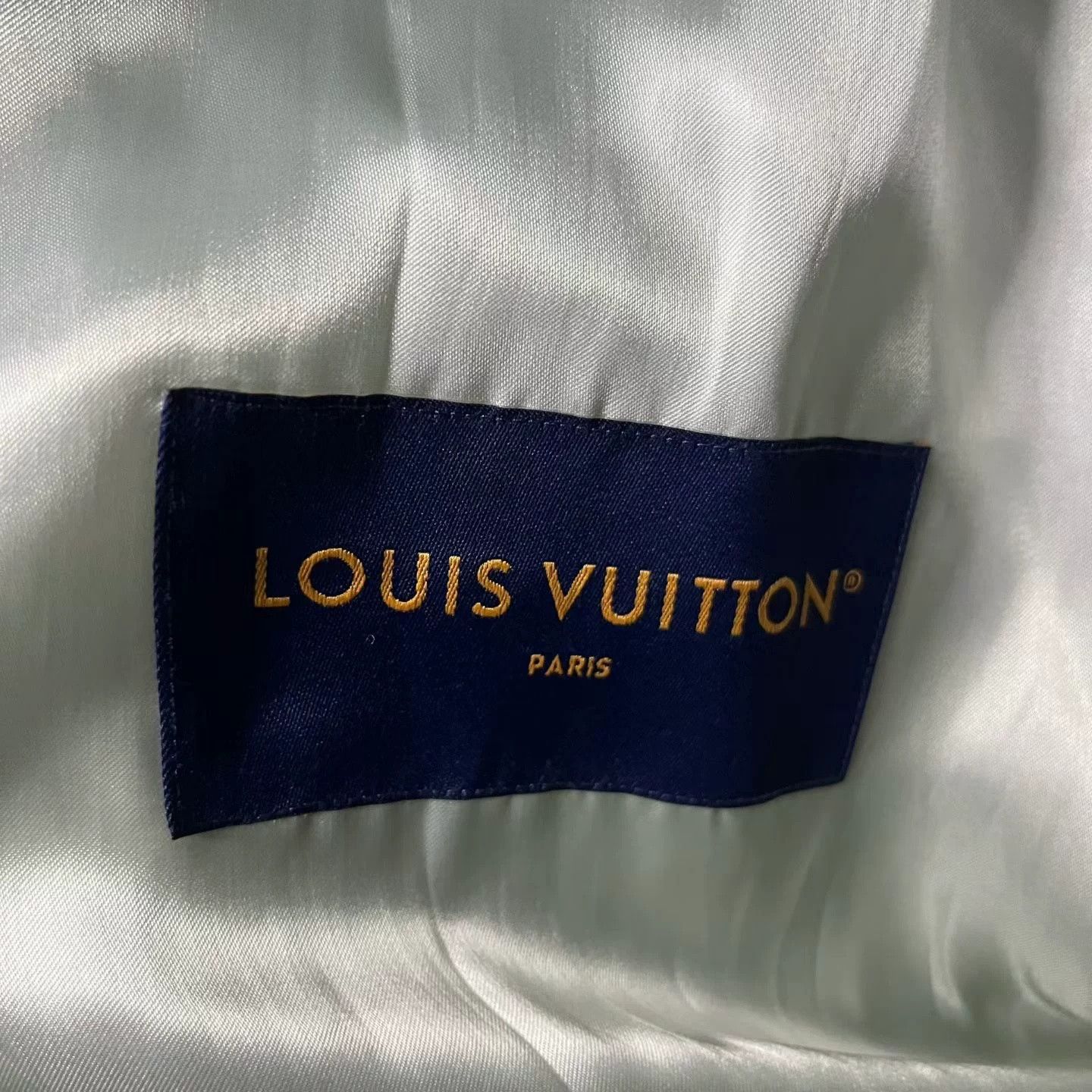 Louis Vuitton Louis Vuitton Green Demon Eye Baseball Jacket Size US L / EU 52-54 / 3 - 2 Thumbnail