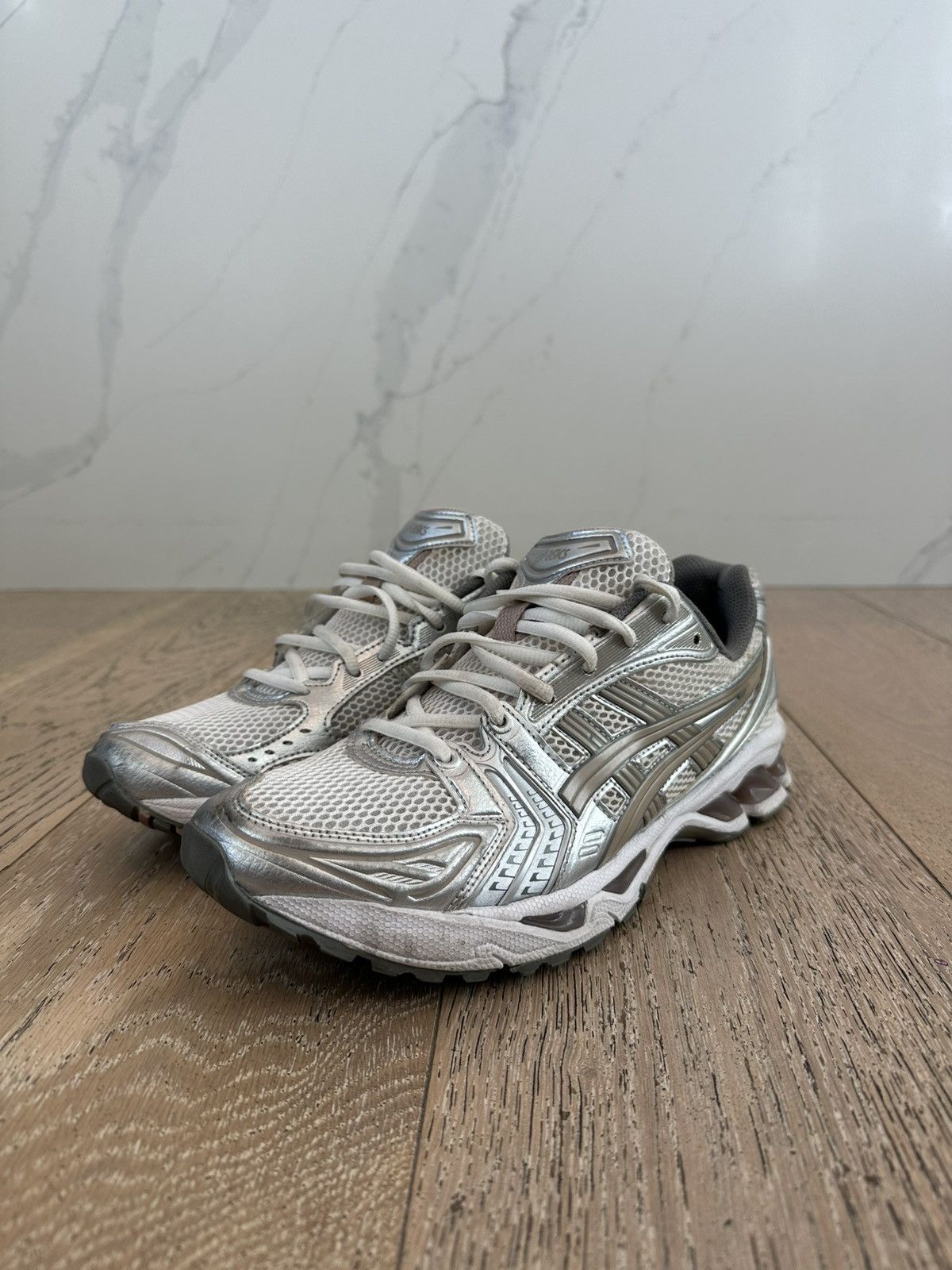Asics ASICS Gel-Kayano 14 White Moonrock Size US 10 / EU 43 - 1 Thumbnail