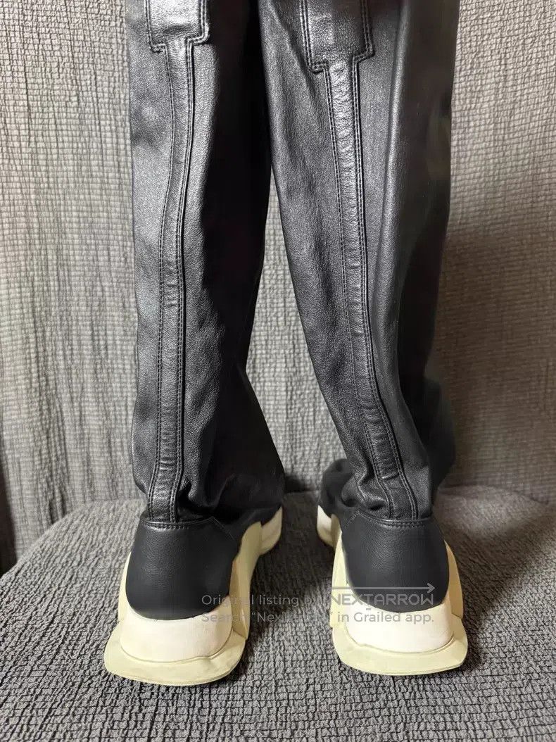 Rick Owens Rick Owens Tall Lamb Leather Tank Boots Size US 7 / EU 40 - 6 Thumbnail