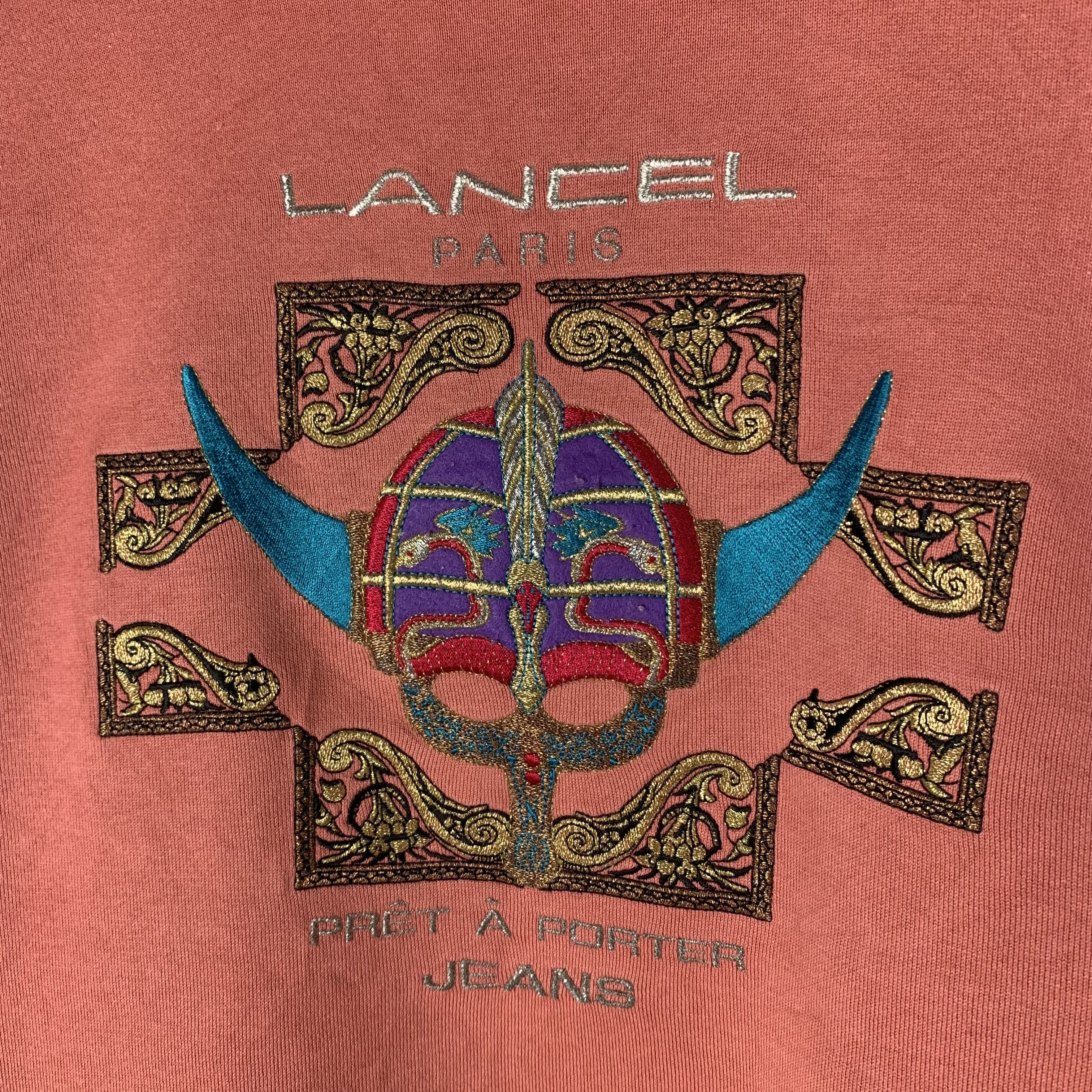 Lancel Vintage Lancel Paris Sweatshirt Crewneck Size US L / EU 52-54 / 3 - 3 Thumbnail