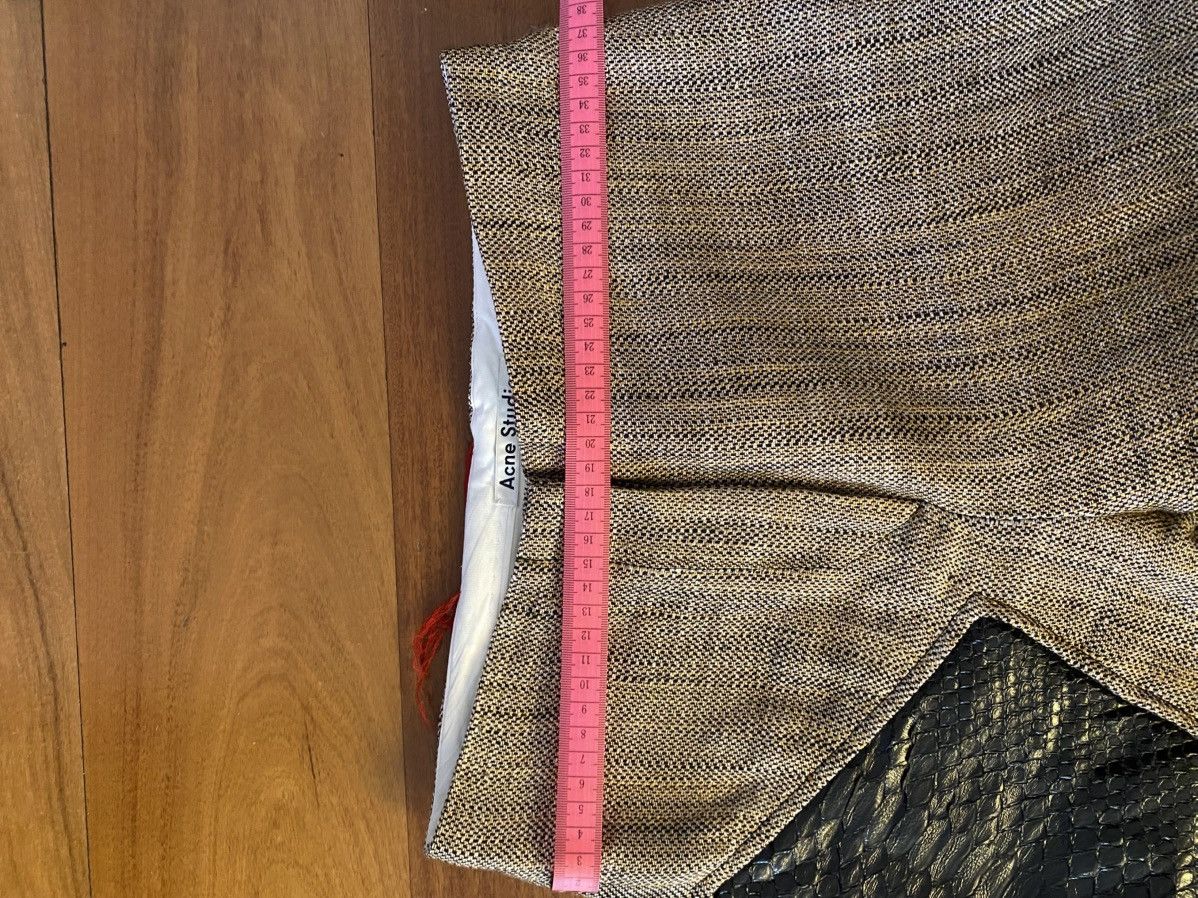 Acne Studios Pantalon Acne Studio beige et rouge Size 26" / US 2 / IT 38 - 11 Thumbnail