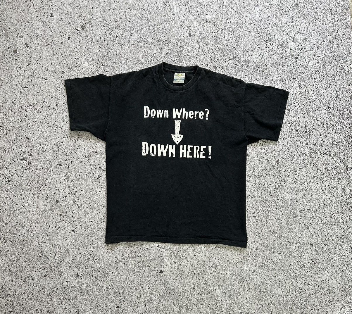 Vintage × WWE × WWF Vintage 1998 D-Generation X Down Where Down Here WWF WWE Tee Size US XL / EU 56 / 4 - 4 Thumbnail