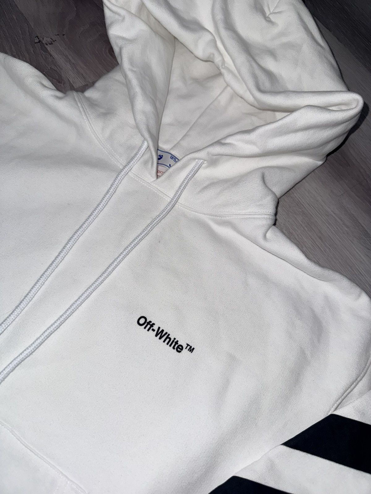 Off-White Off White Arrow Hoodie Size US XS / EU 42 / 0 - 2 Thumbnail