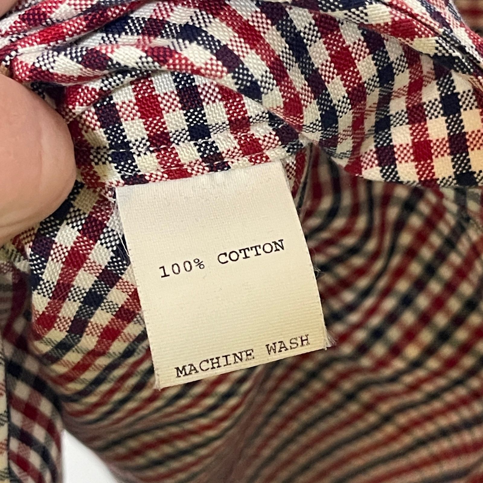 Brooks Brothers Brooks Brothers Black Fleece Thom Browne red check Shirt Size US S / EU 44-46 / 1 - 7 Thumbnail