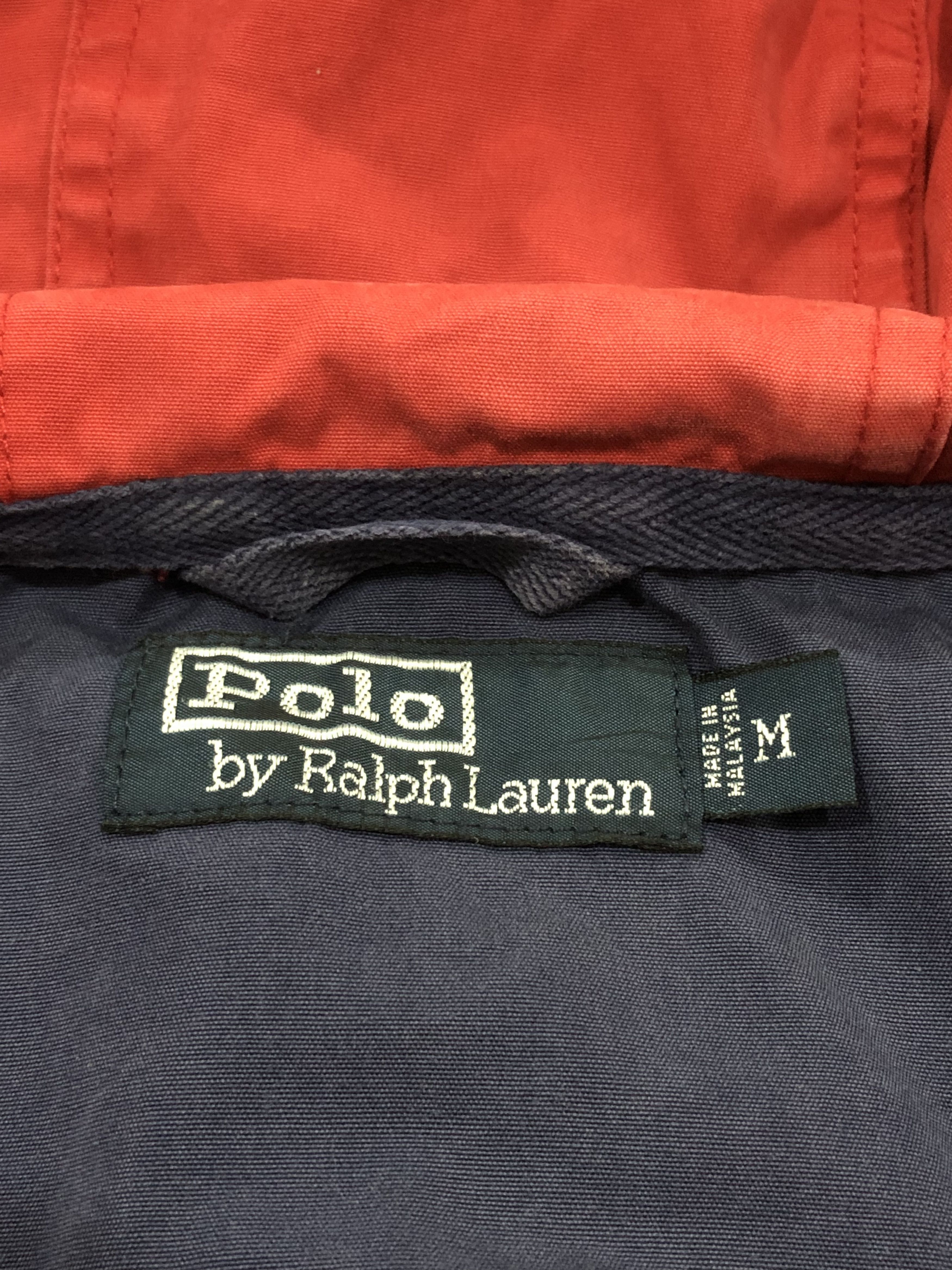 Designer × Polo Ralph Lauren × Vintage Vintage Polo Ralph Lauren Half Zip Pullover Hoodie Size US M / EU 48-50 / 2 - 10 Thumbnail