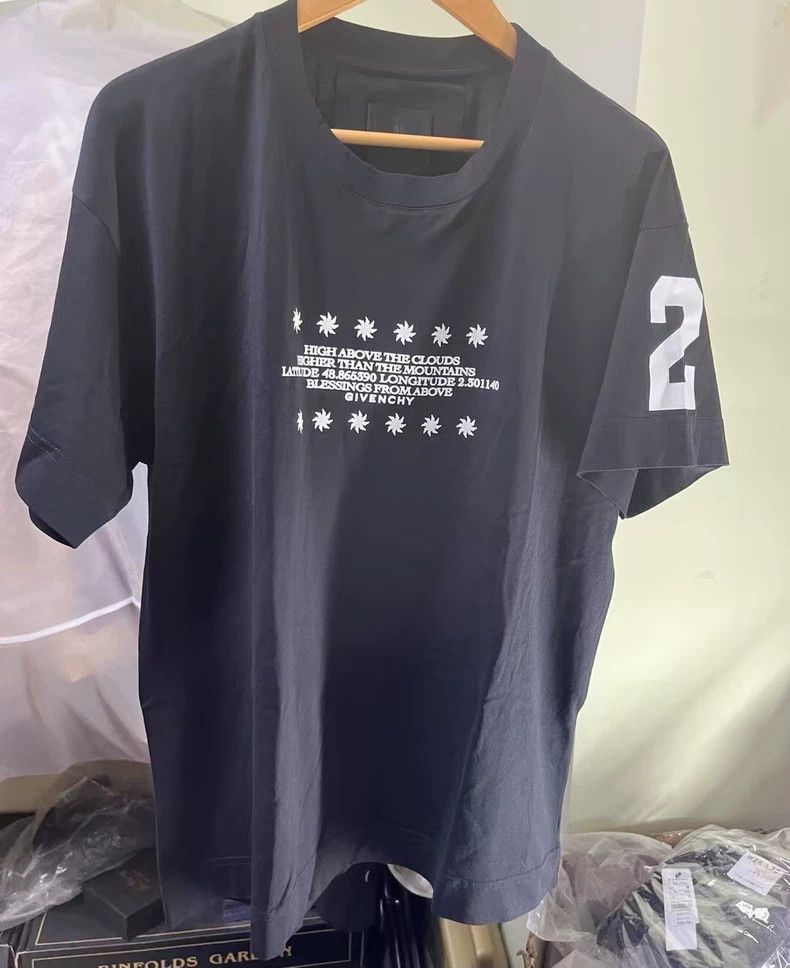 Givenchy Givenchy Alphabet print round neck short-sleeved T-shirt, Size US M / EU 48-50 / 2 - 2 Thumbnail