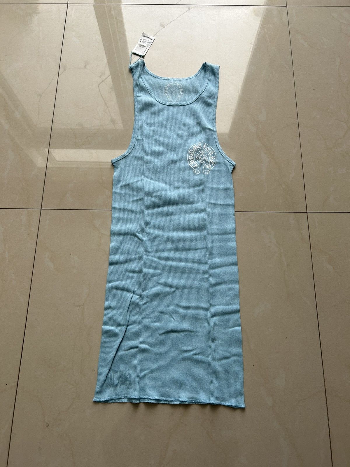 Chrome Hearts Baby Blue Tank Top