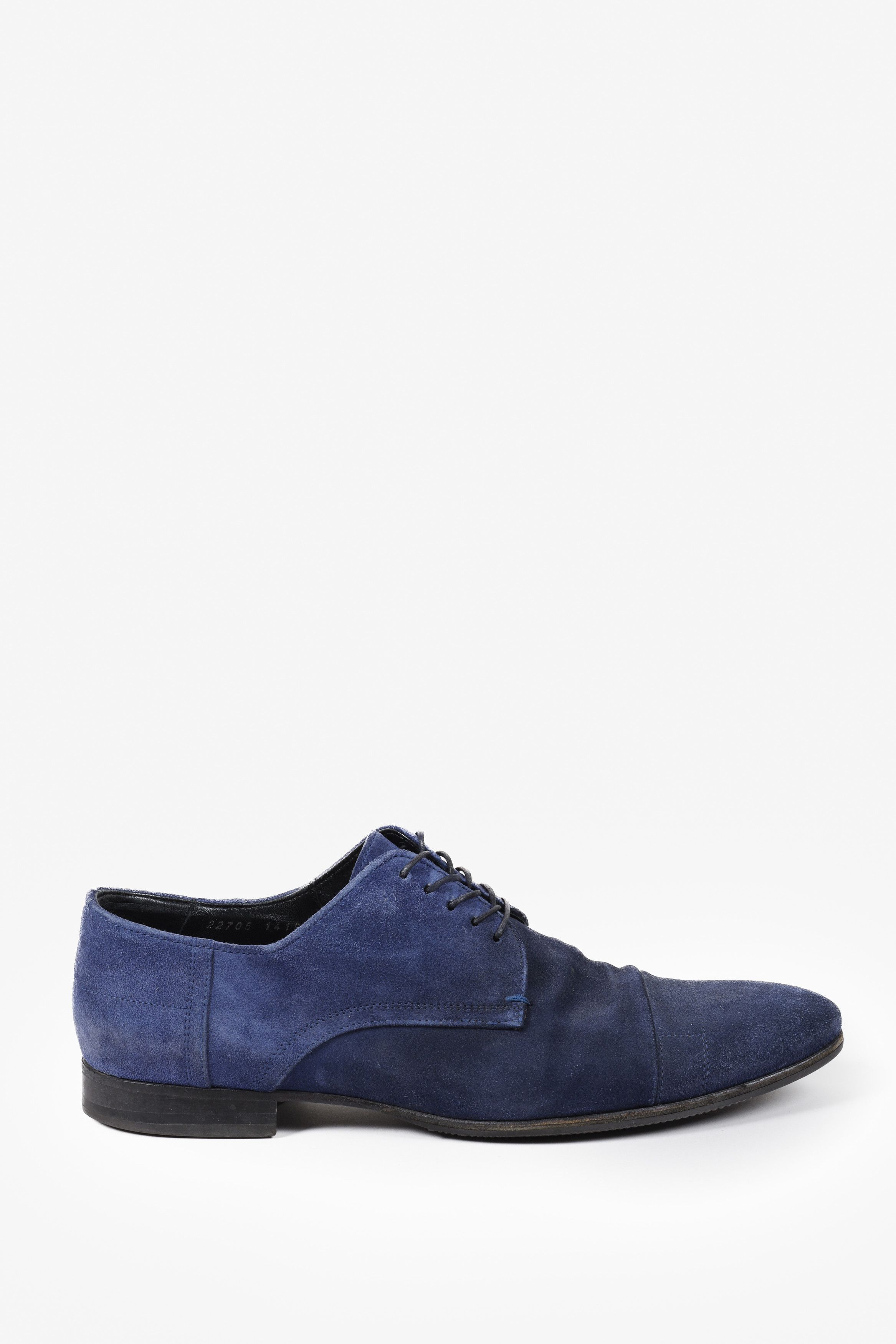 Boss blue shoes online