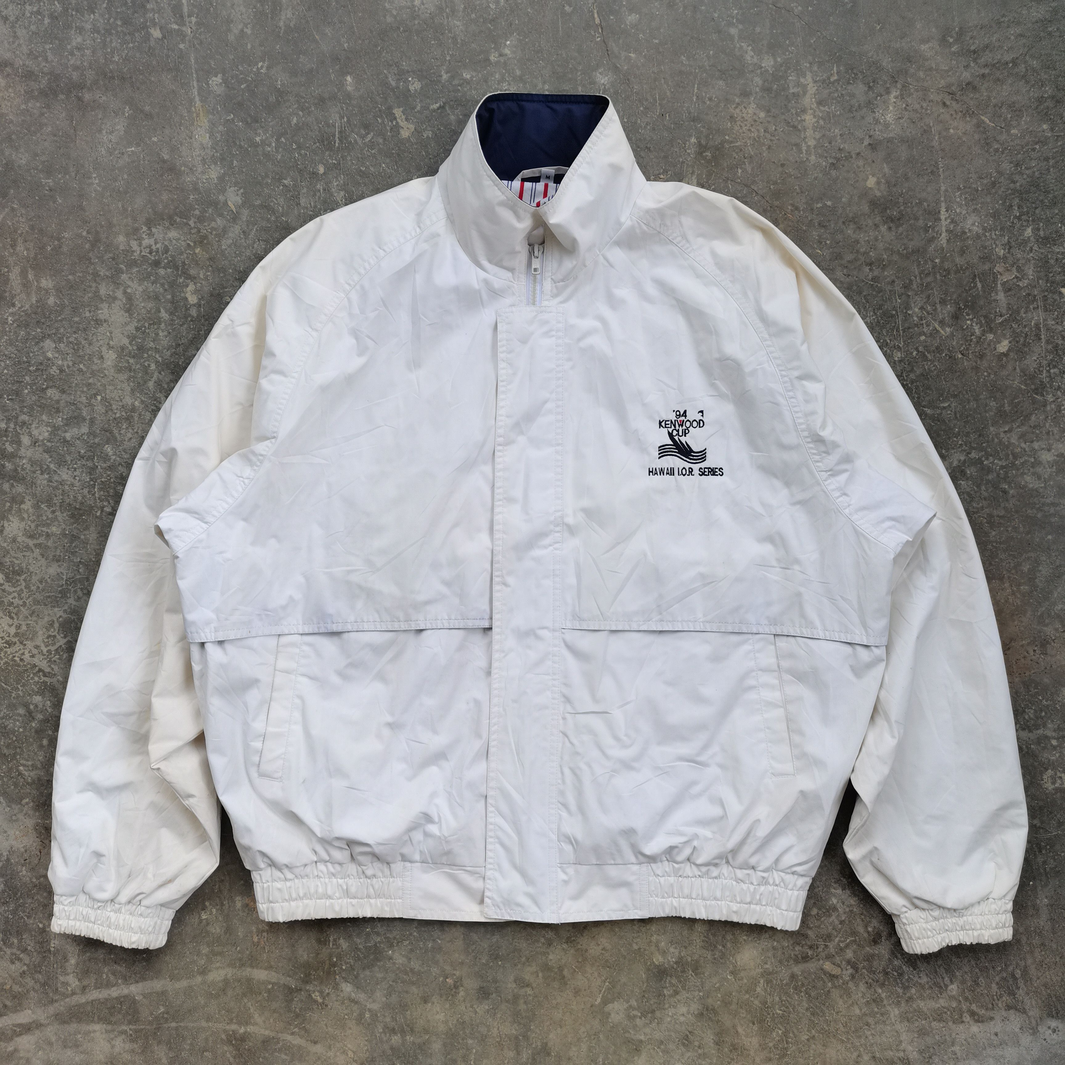 Vintage Crazy Vintage 1994 KENWOOD CUP Bomber Coach Jacket Size US M / EU 48-50 / 2 - 1 Thumbnail