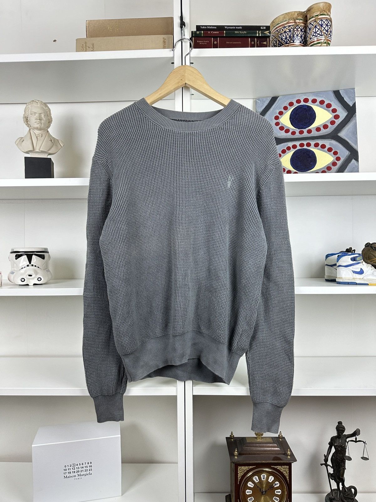 Allsaints AllSaints waffle slim crewneck sweatshirt Size US L / EU 52-54 / 3 - 1 Thumbnail