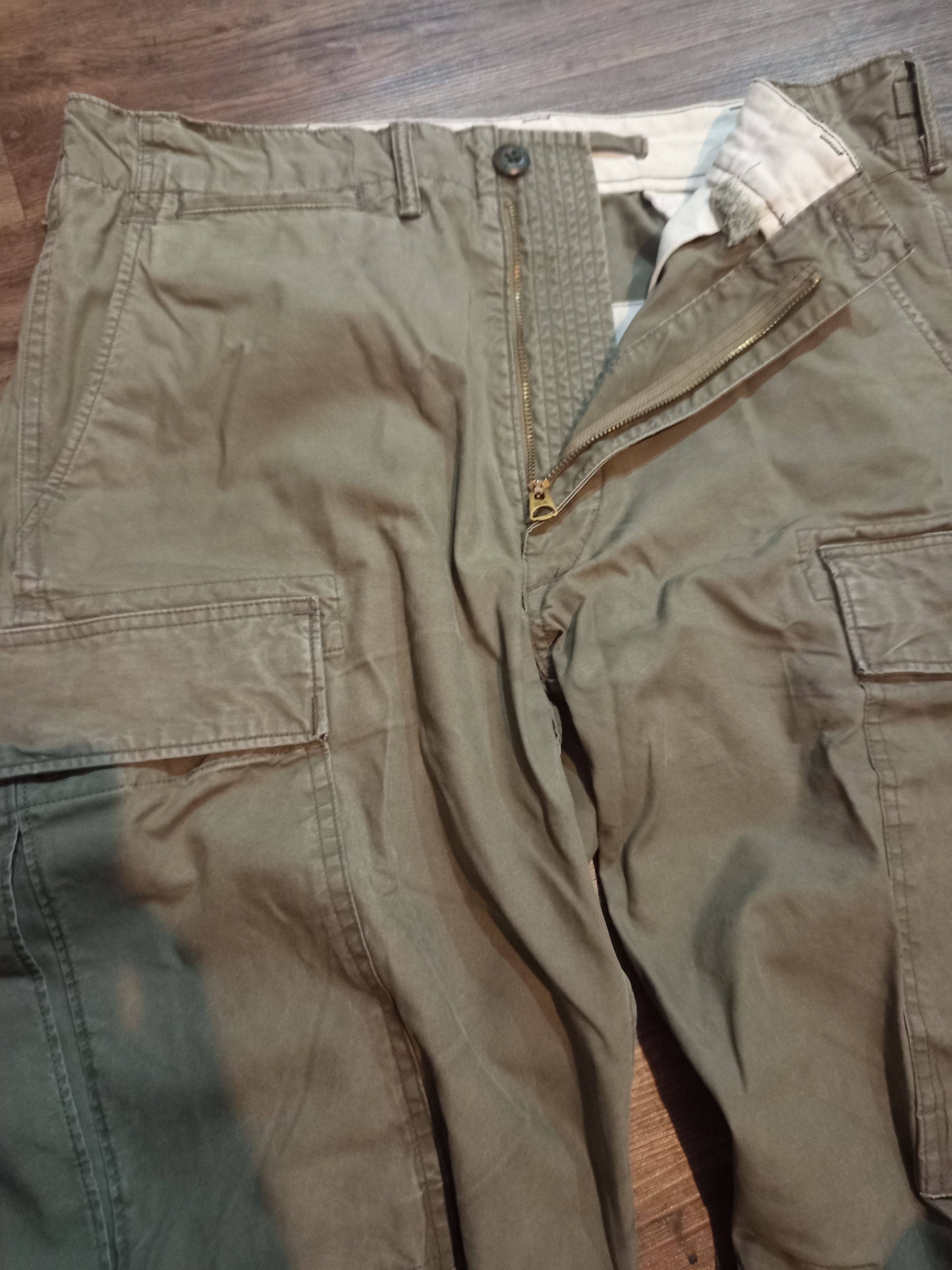 RRL Ralph Lauren RRL Double RL Cargo Trousers Pants Size US 34 / EU 50 - 15 Thumbnail