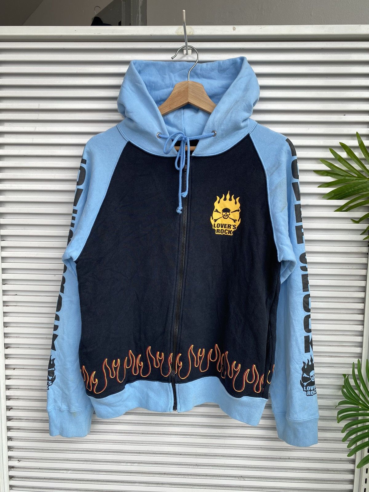 Japanese Brand Vintage Super Lovers Fired Skulls Hoodies / Travis Scott Size US M / EU 48-50 / 2 - 1 Thumbnail