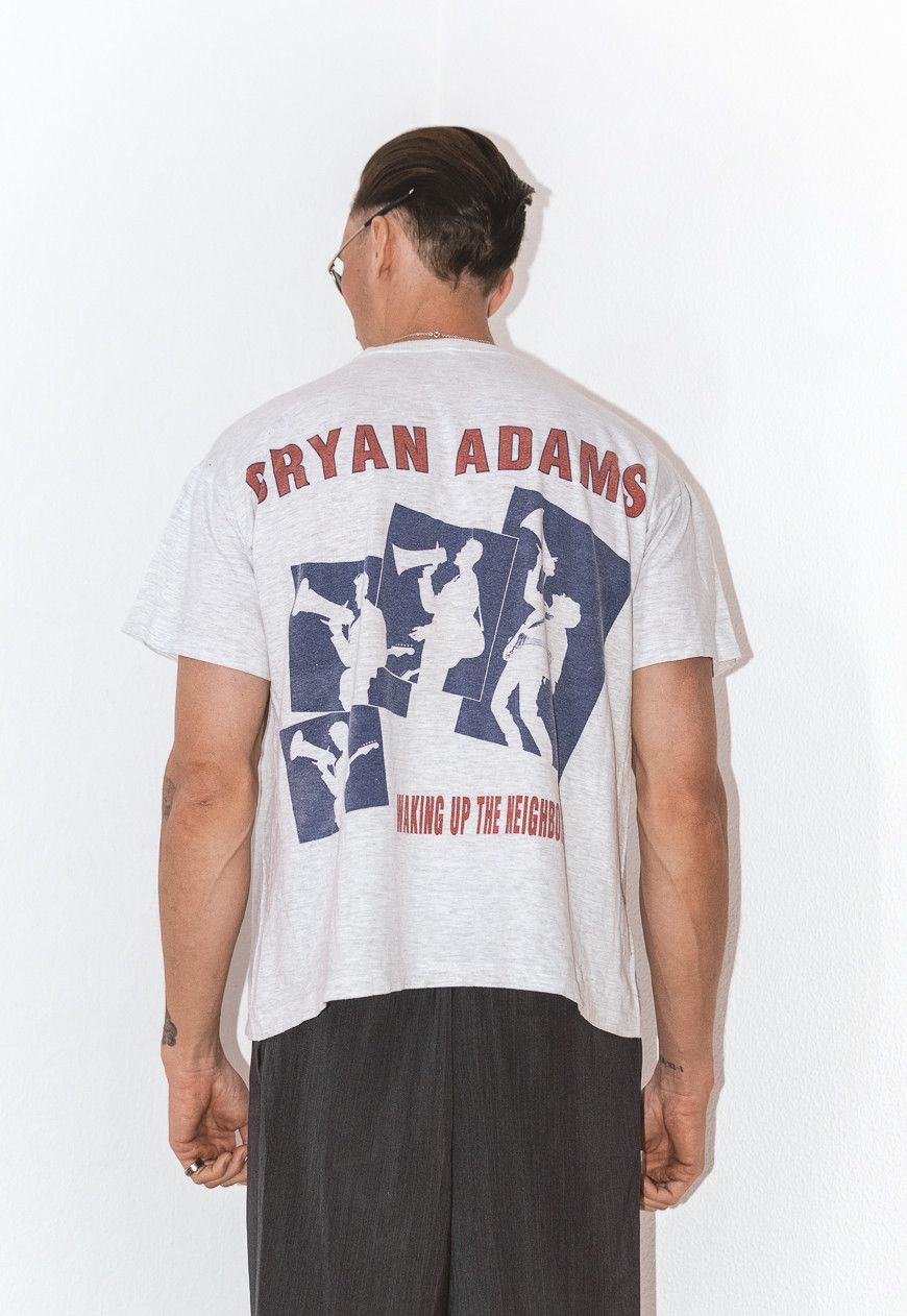 Band Tees × Vintage Rare 90s Bryan Adams Vintage Graphic 90s T shirt Size US M / EU 48-50 / 2 - 2 Thumbnail