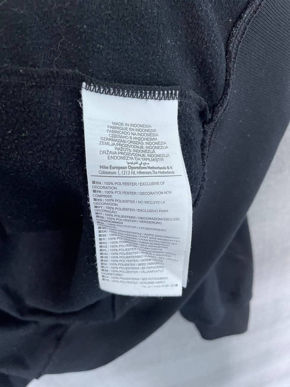 Other Vintage Nike Y2K Black Drill Track Jacket Size US L / EU 52-54 / 3 - 7 Thumbnail