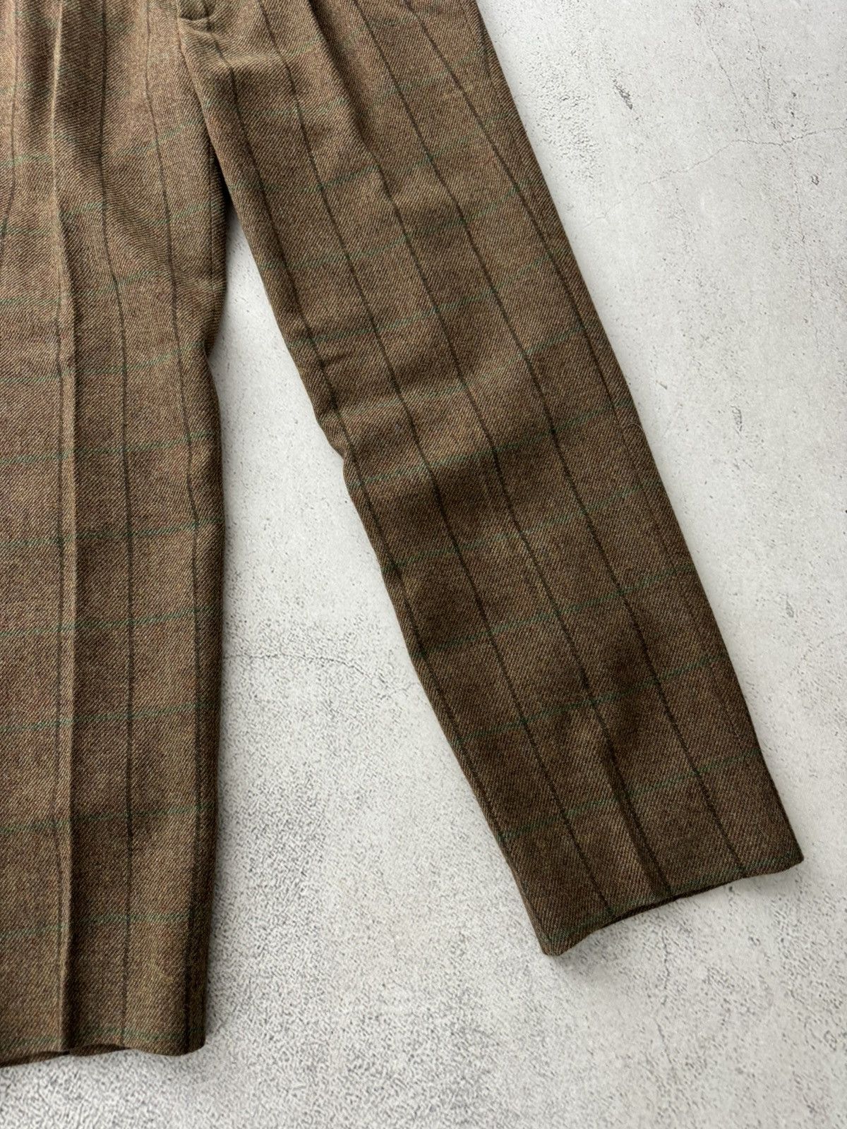 Holland & Holland × Japanese Brand Holland & Holland London Harrow Tweed Wool Pants Size US 34 / EU 50 - 6 Thumbnail