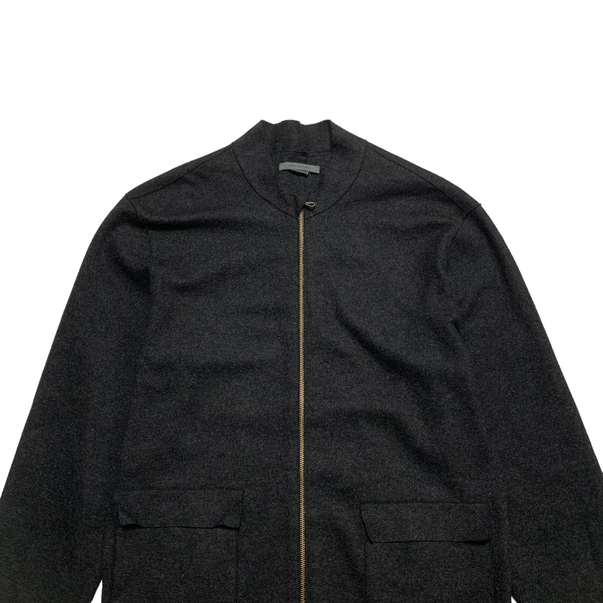 John Varvatos John Varvatos Wool Zipper Jacket Size US L / EU 52-54 / 3 - 5 Thumbnail