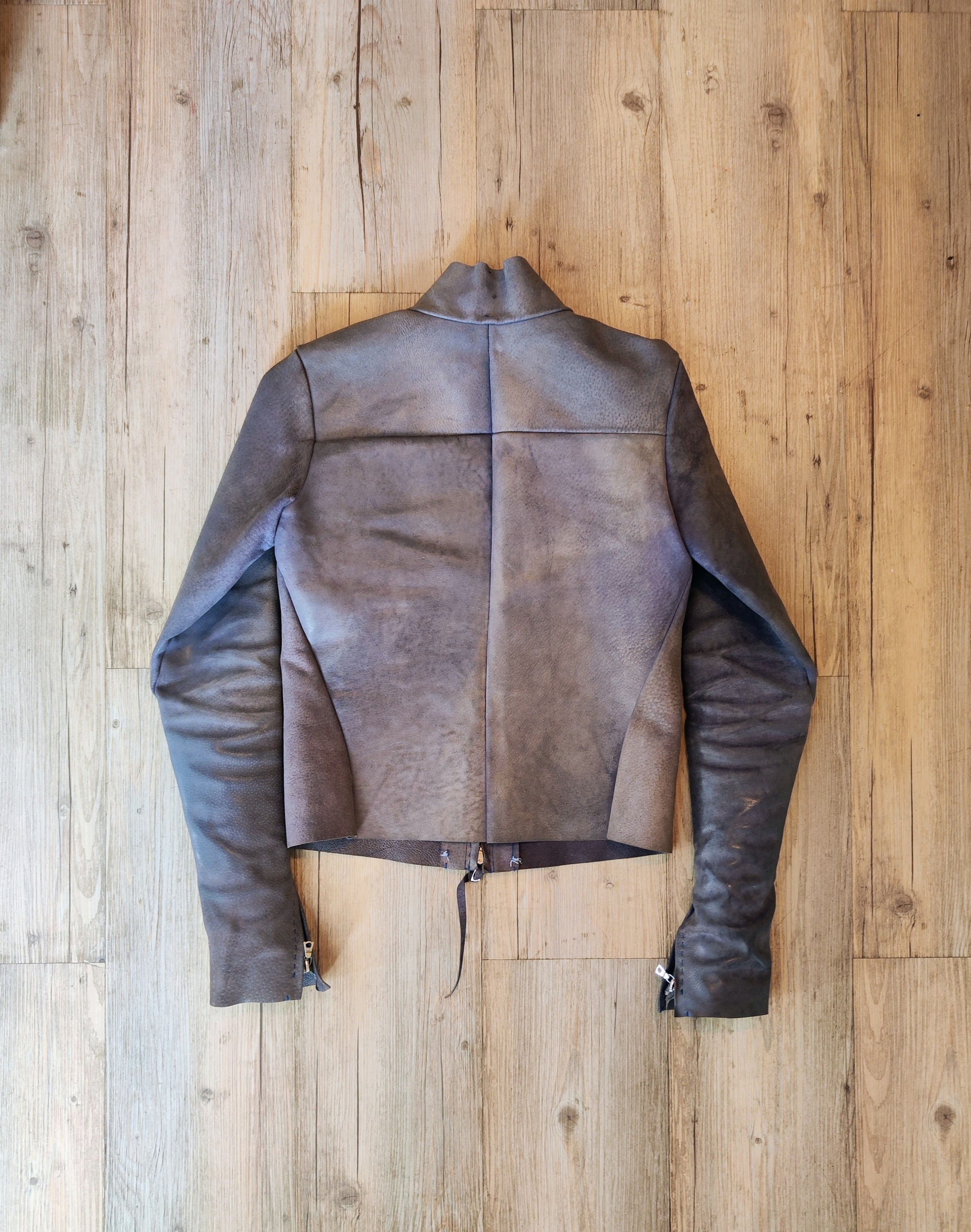 Ma+ Aviator leather jacket.Like C Christian Poell or Rick Owens Size S / US 4 / IT 40 - 4 Thumbnail