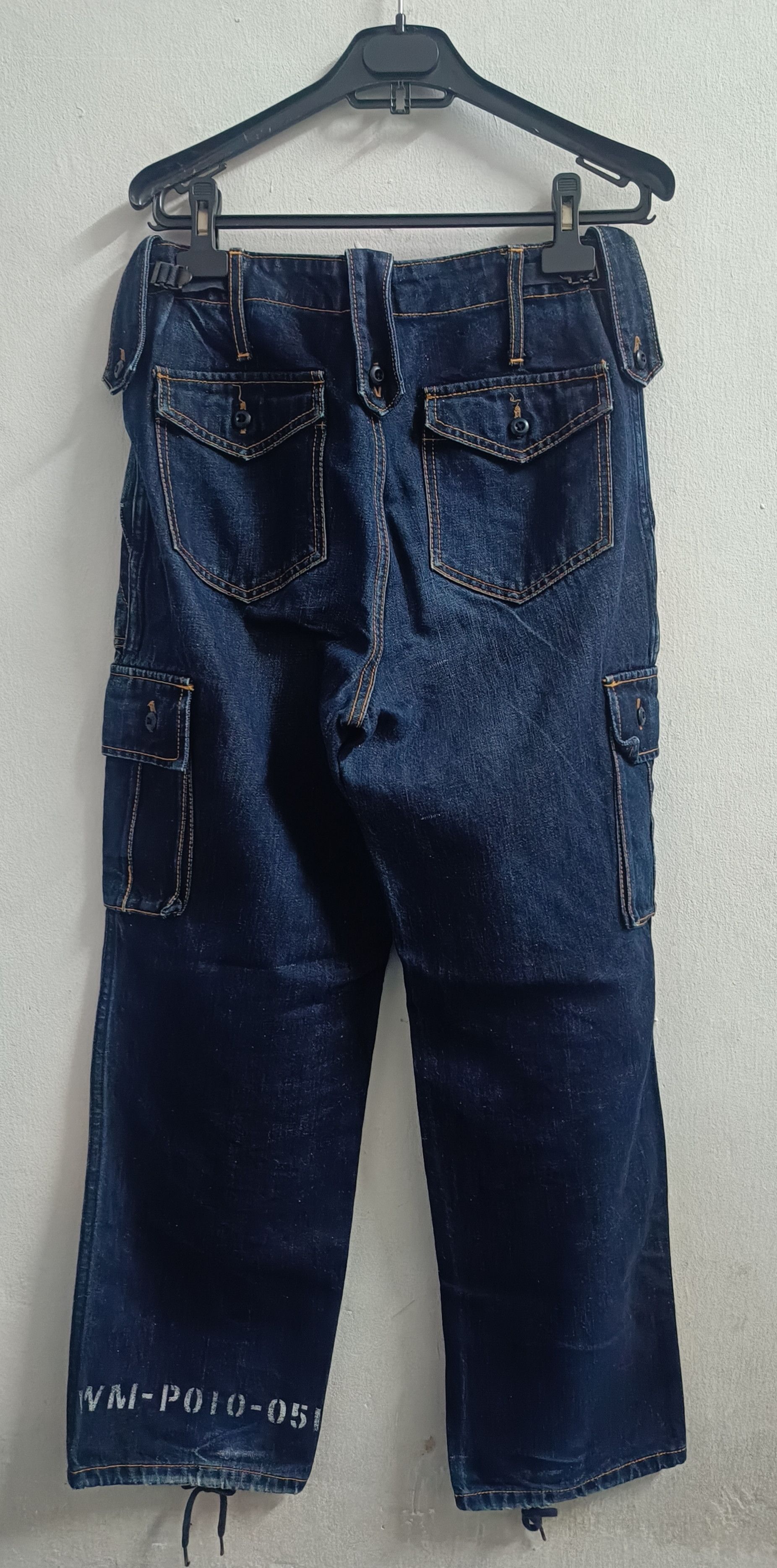 Junya Watanabe 🔥🔥Rare Junya Watanabe CDG 2004 Military Denim Cargo Pants Size US 30 / EU 46 - 2 Thumbnail