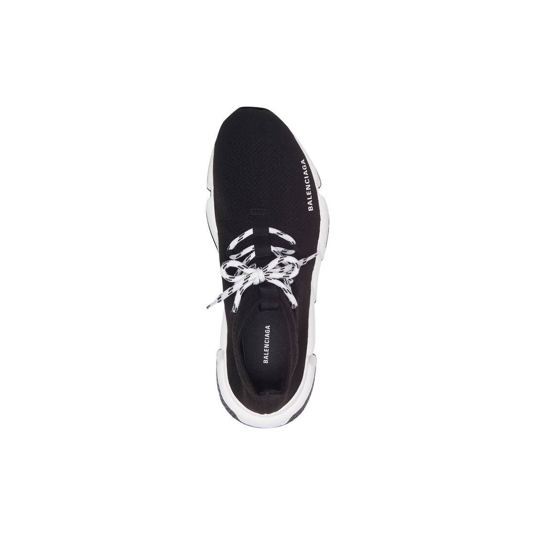 Balenciaga o1la1rc1a1225 Speed Lace-up Sneakers in Black Size US 7 / IT 37 - 2 Thumbnail