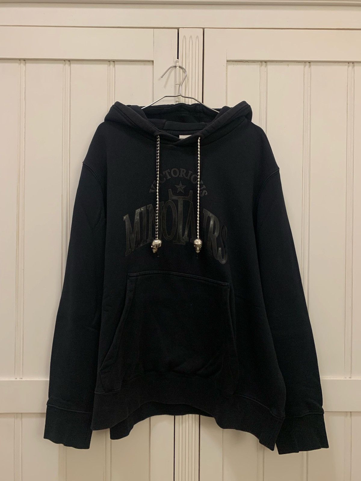 image of Victorious Minotaurs Skull Hoodie Nike x Riccardo Tisci in Black, Men's (Size XL)
