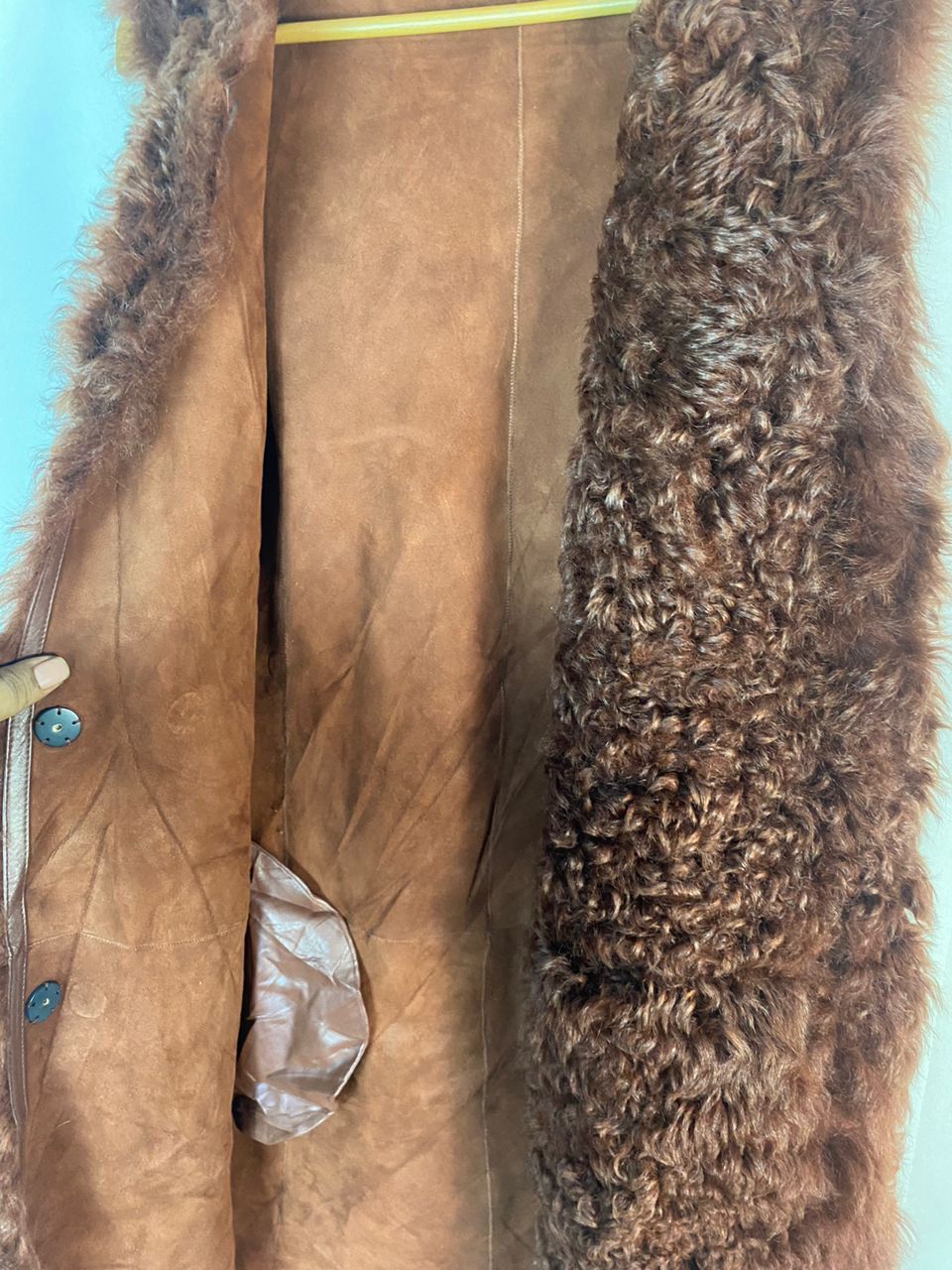 Yves Salomon Unisex🔥Yves salomon fur lamb leather sleeveless jacket Size S / US 4 / IT 40 - 6 Thumbnail